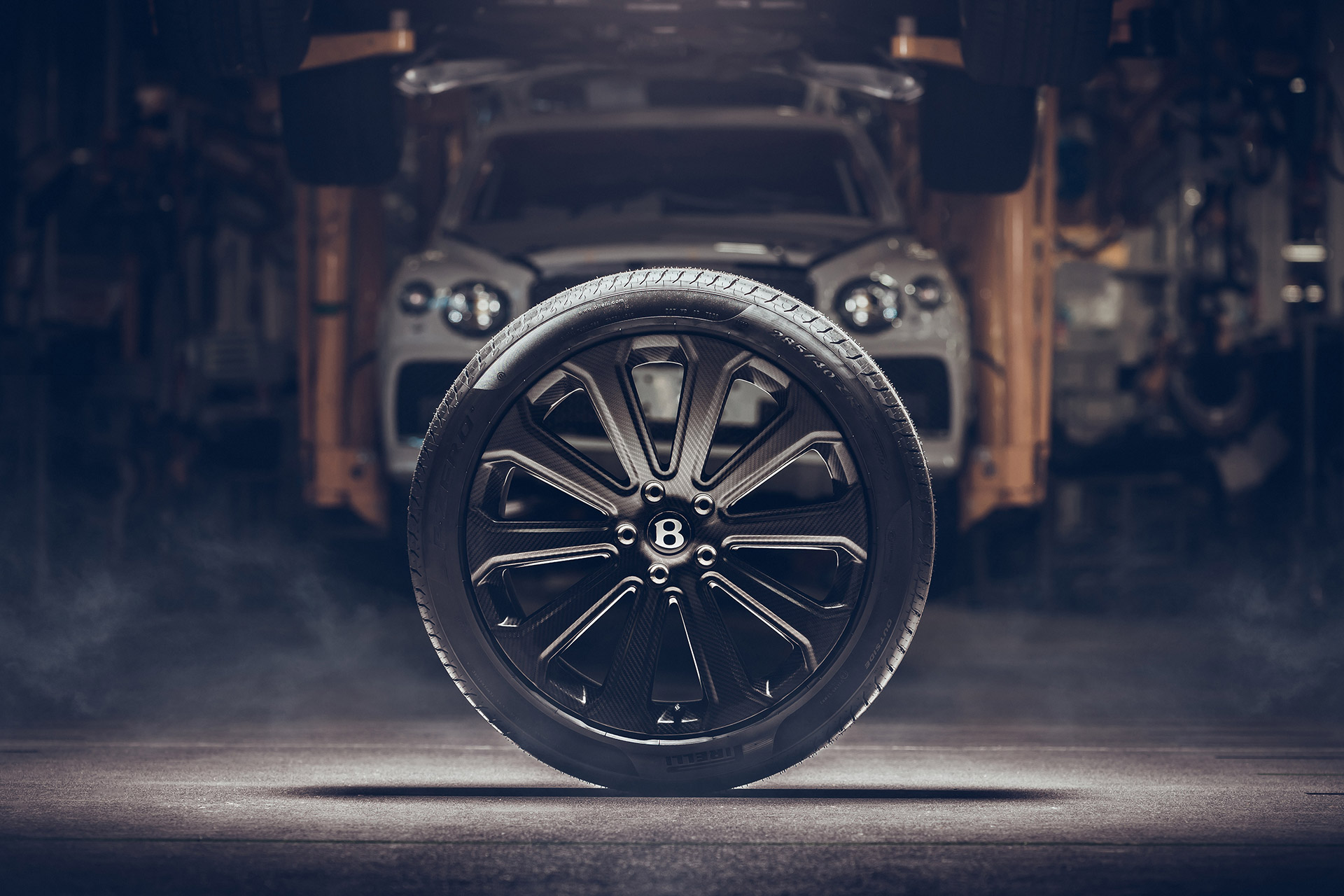 Диск Bentley из углеродного волокна