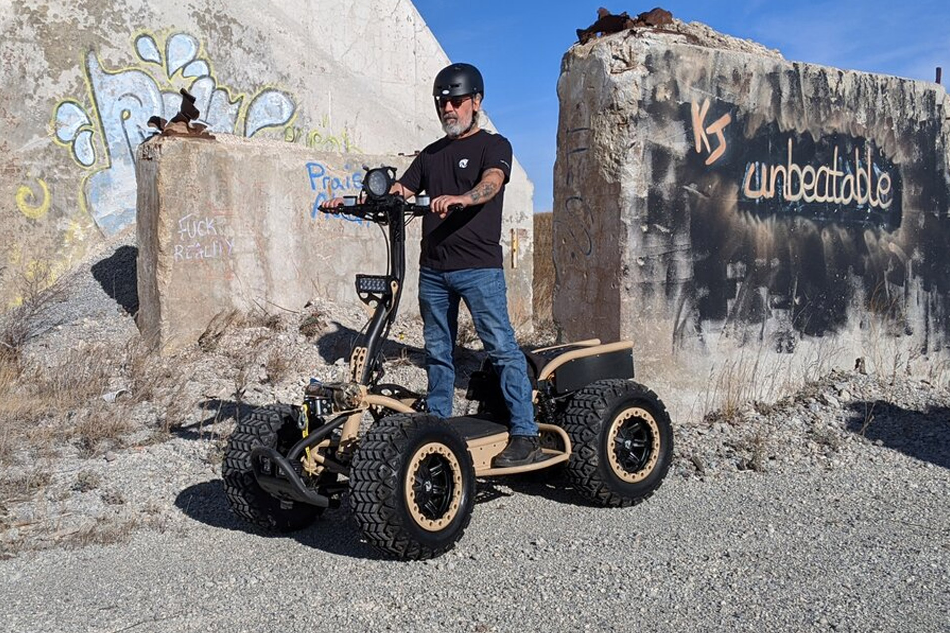 LyteHorse Electric StandUp ATV Uncrate