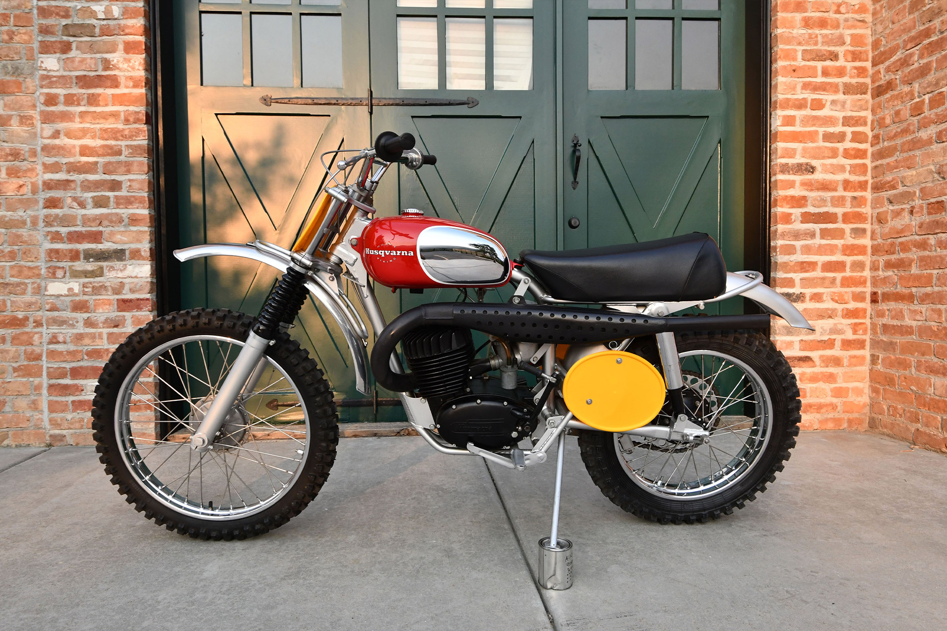 Steve McQueens 1968er Husqvarna Viking 360 Motorrad Uncrate