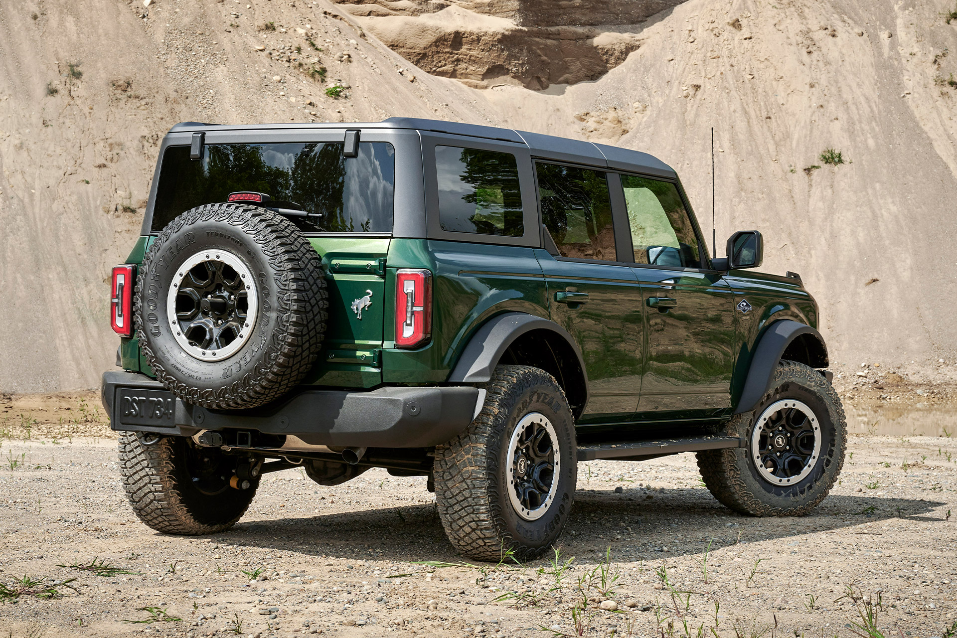 Dark Green Ford Bronco