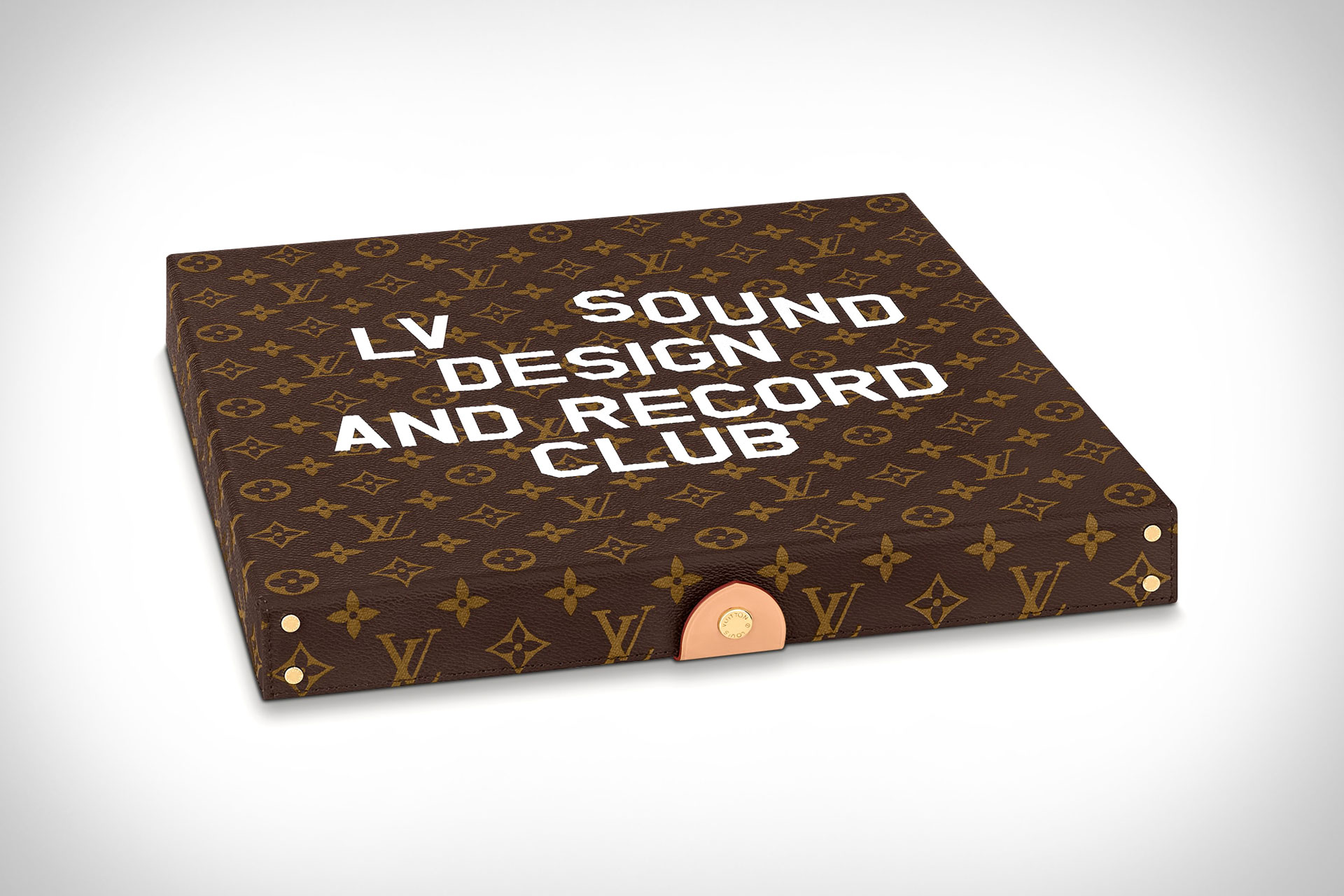 LV Monogram Canvas Square Trunk Design Case For Iphone 14