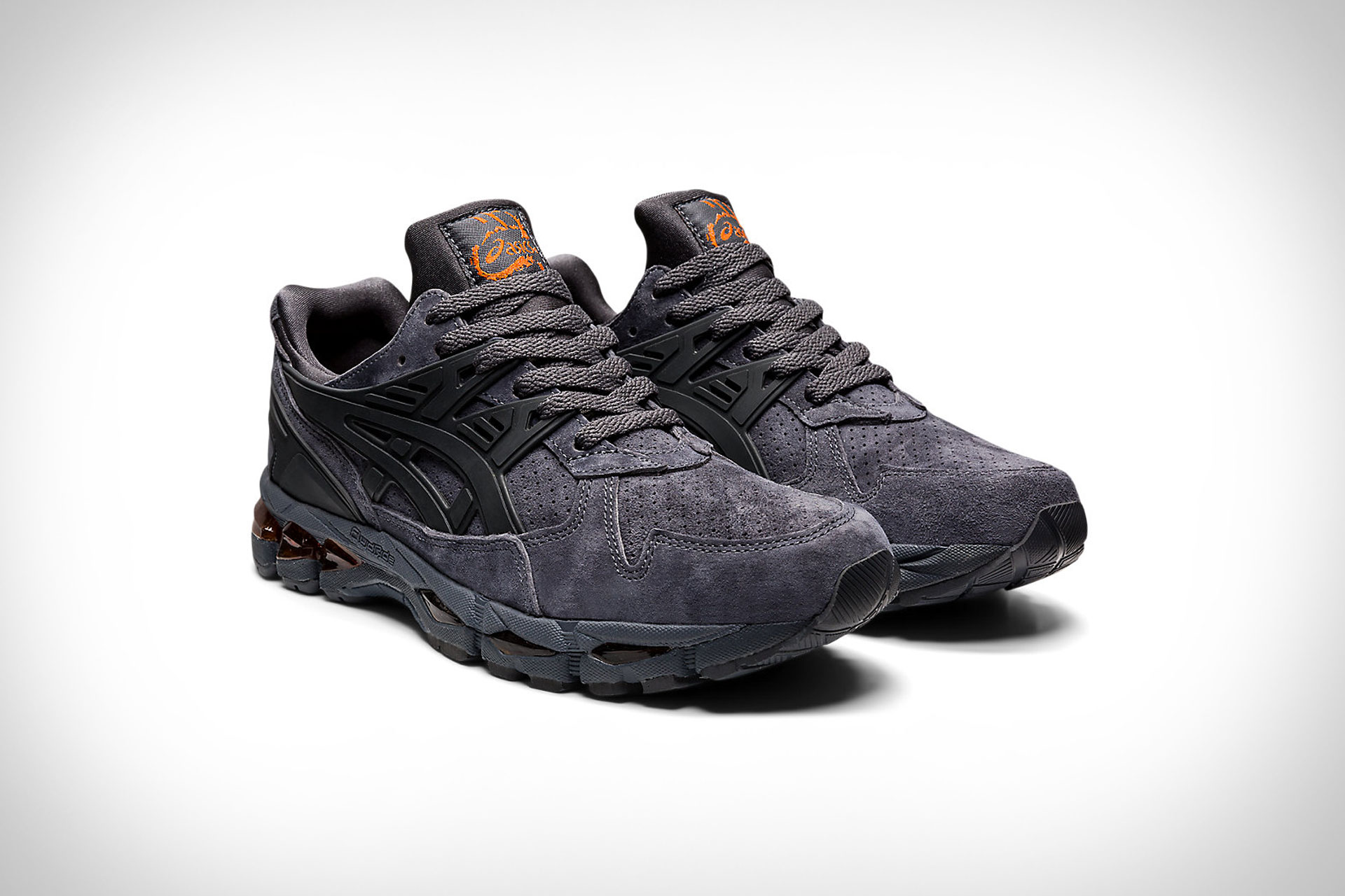 asics gel-kayano trainer grey
