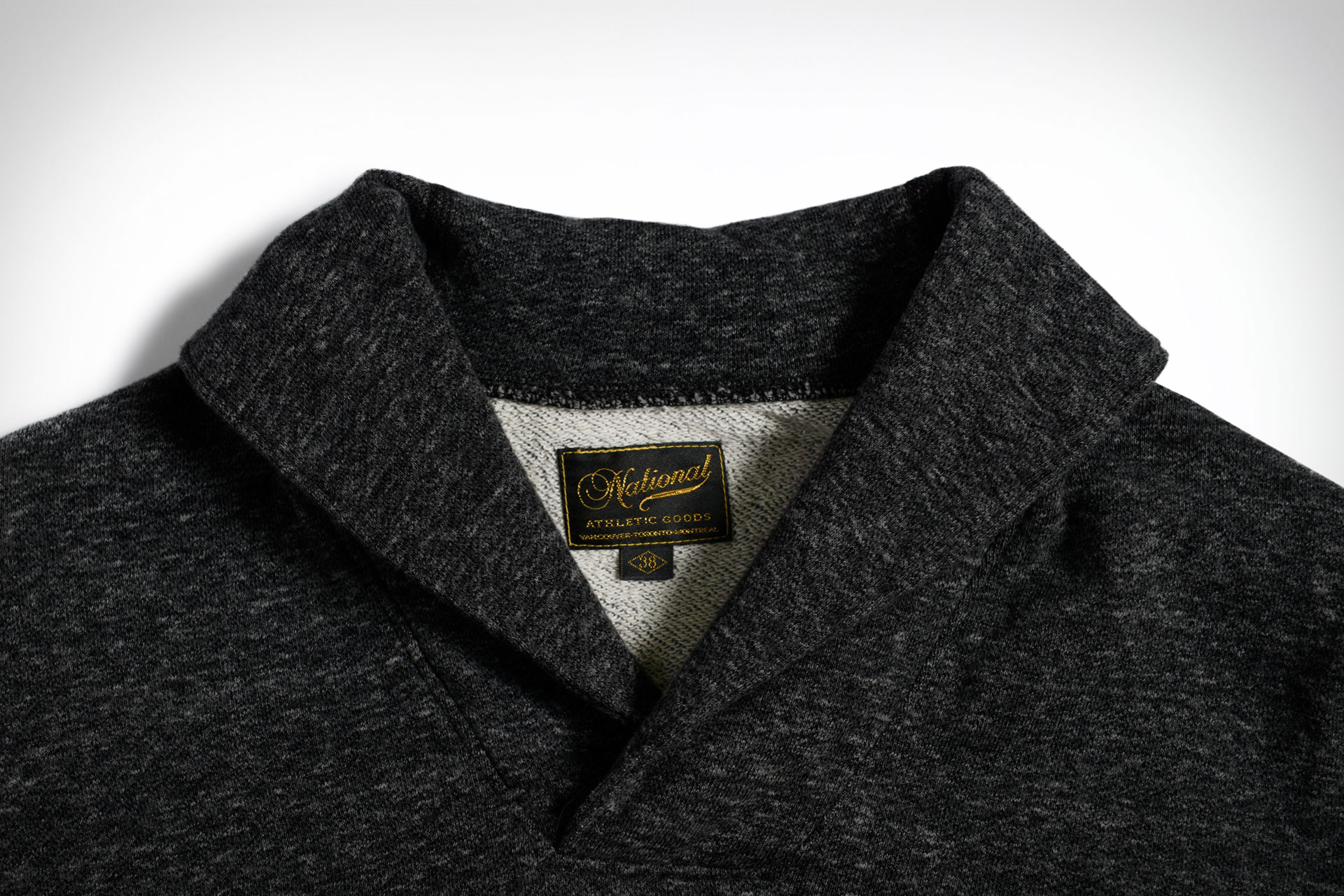 National Athletic Goods Shawl Pullover | Uncrate