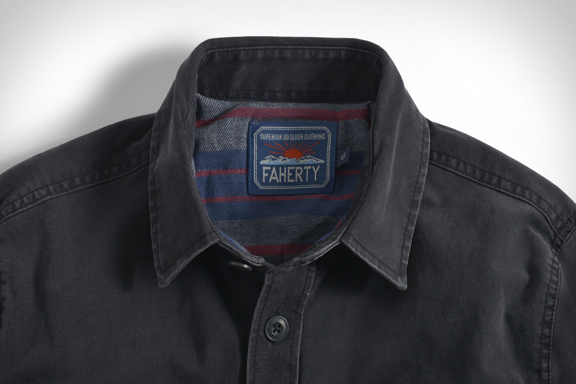 Faherty Stretch Blanket Lined CPO Shirt Jacket Uncrate