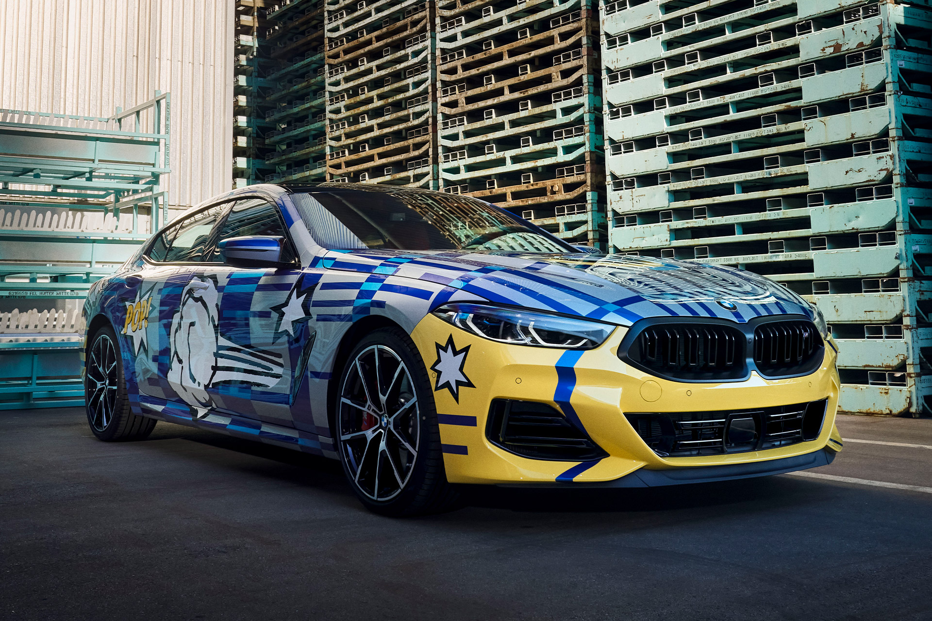 BMW The 8 x Jeff Koons Gran Coupe | Uncrate