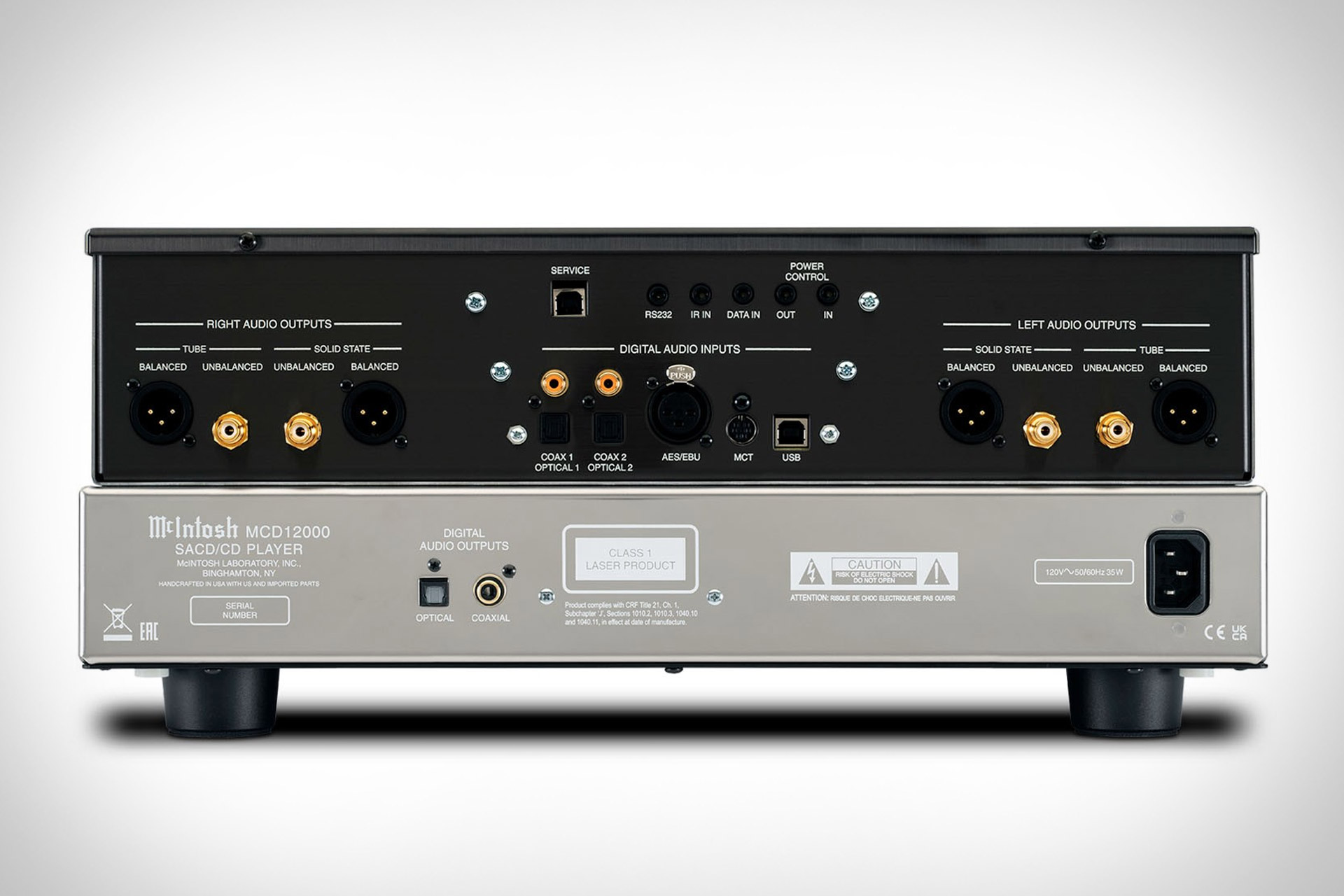マッキントッシュMCD12000SACD/CDプレーヤー | Uncrate