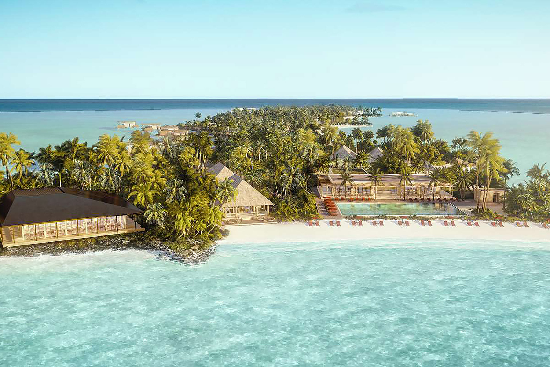 Separate island. Атолл Раа. Мальдивы 2022. Пляж 33. Nika Resort Maldives.