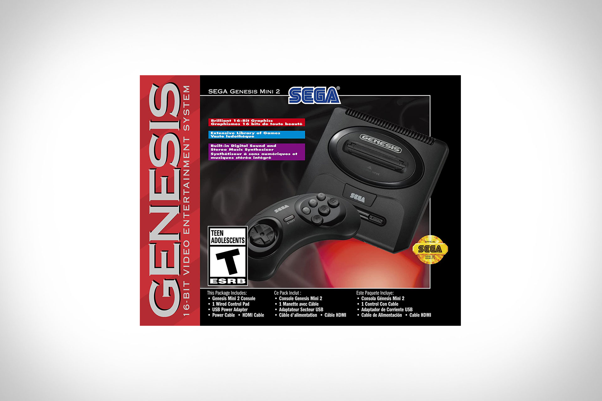  SEGA Genesis Mini 2 : Sega: Electrónica