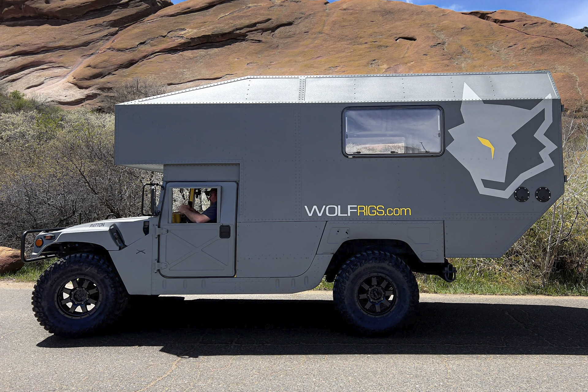 Wolf Rigs Patton Hummer Camper Uncrate