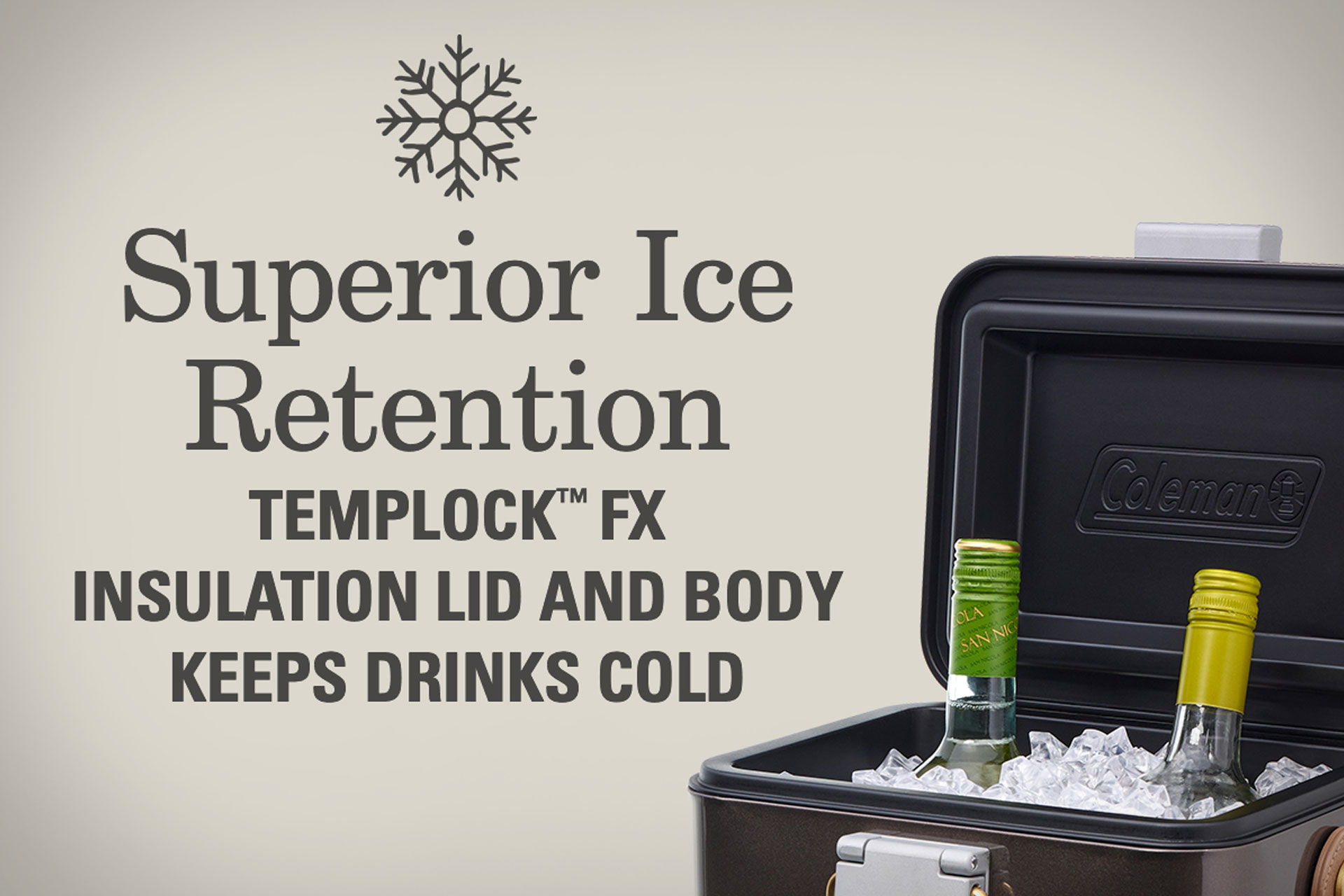 コールマン 1900 コレクション リカー & ワイン クーラー Uncrate