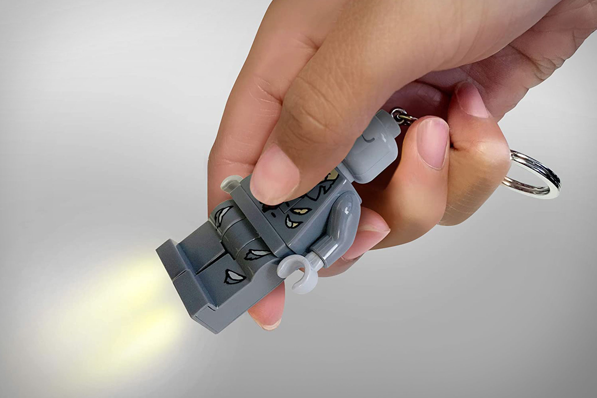 LEGO Zombie Flashlight Keychain Uncrate