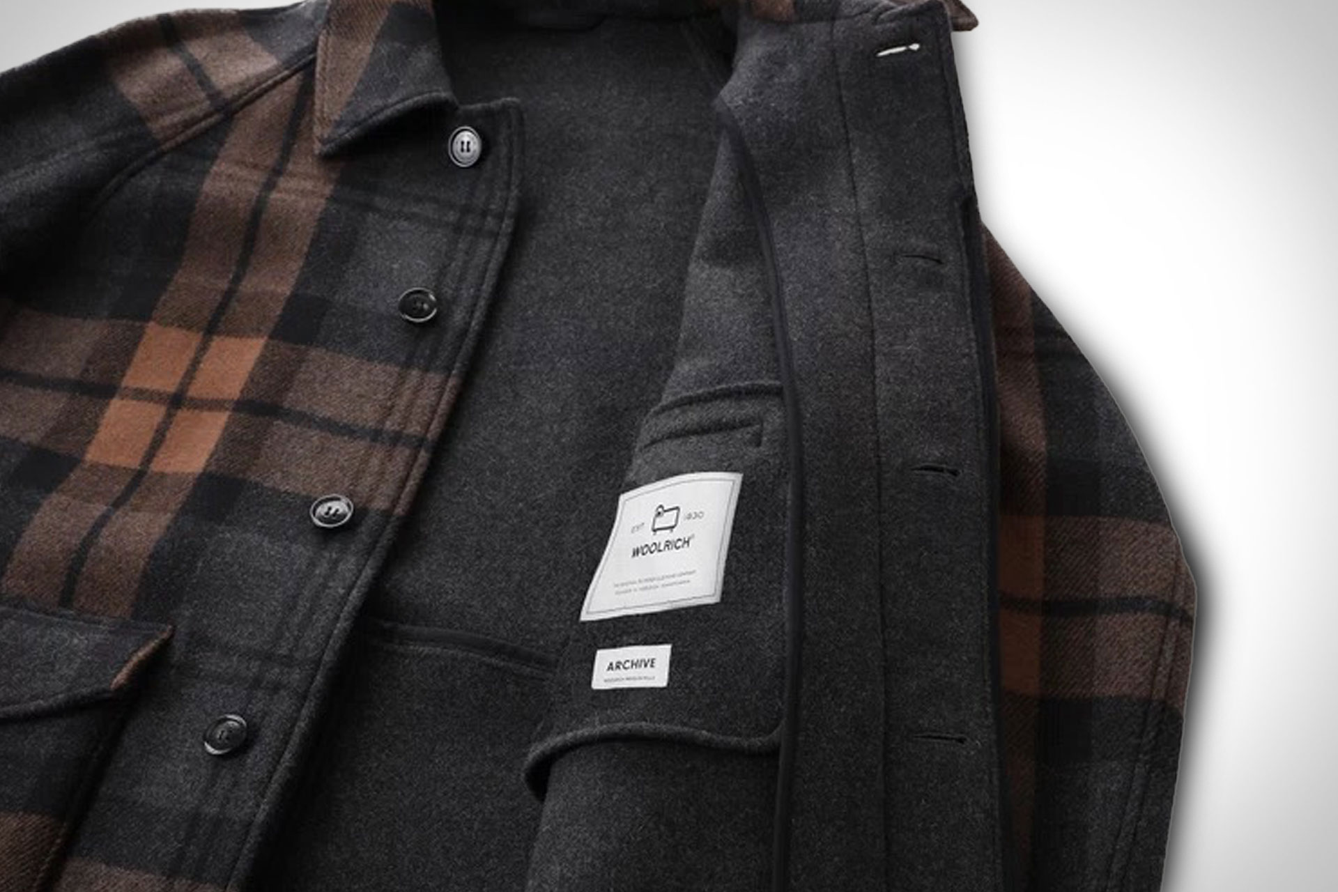 Woolrich Upstate Wool Coat Uncrate