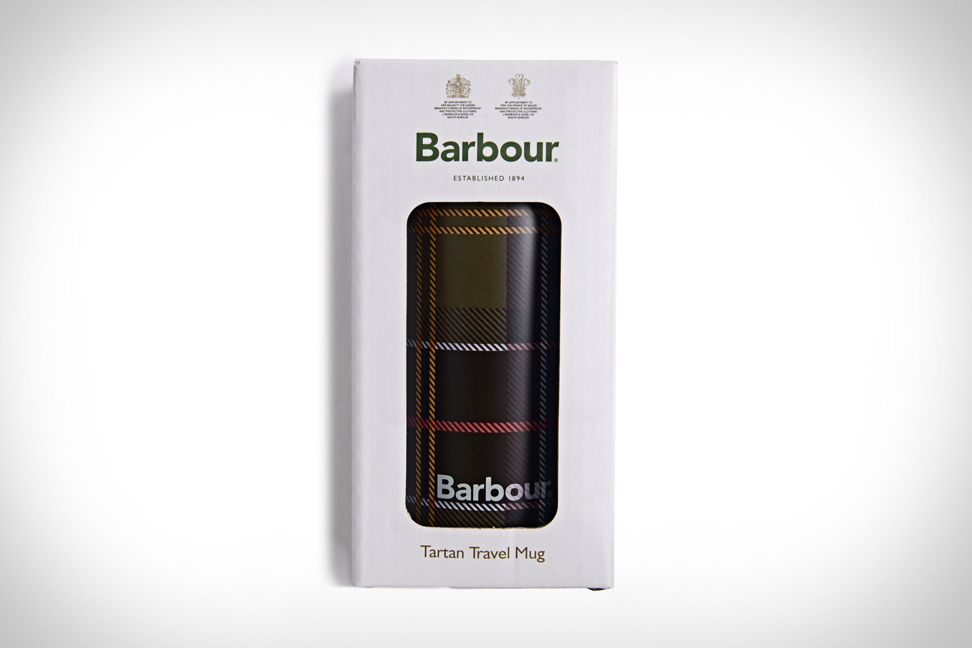 Barbour Tartan Travel Cup | Uncrate