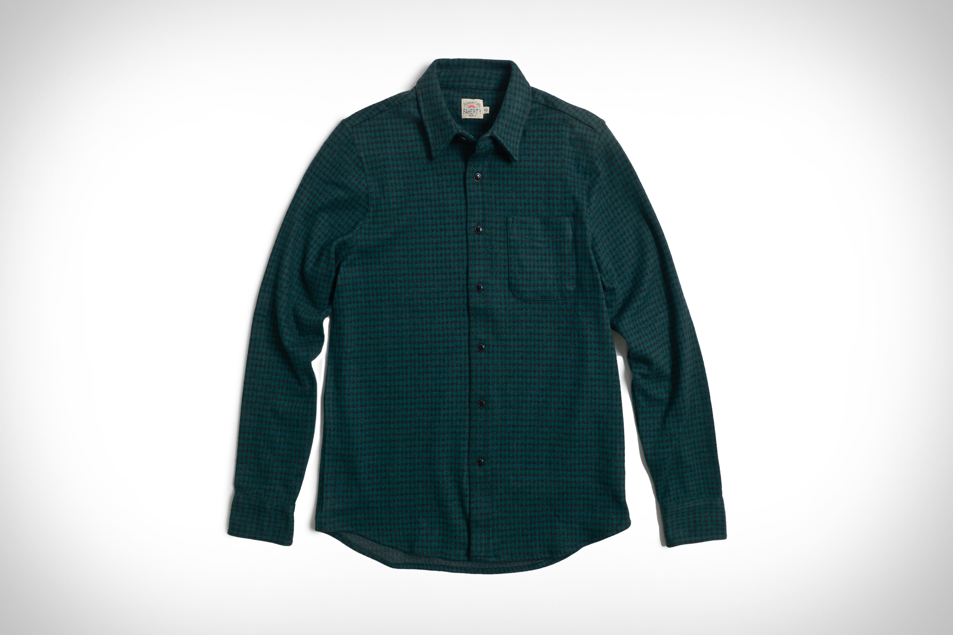 Faherty Gingham Legend Sweater Shirt Uncrate