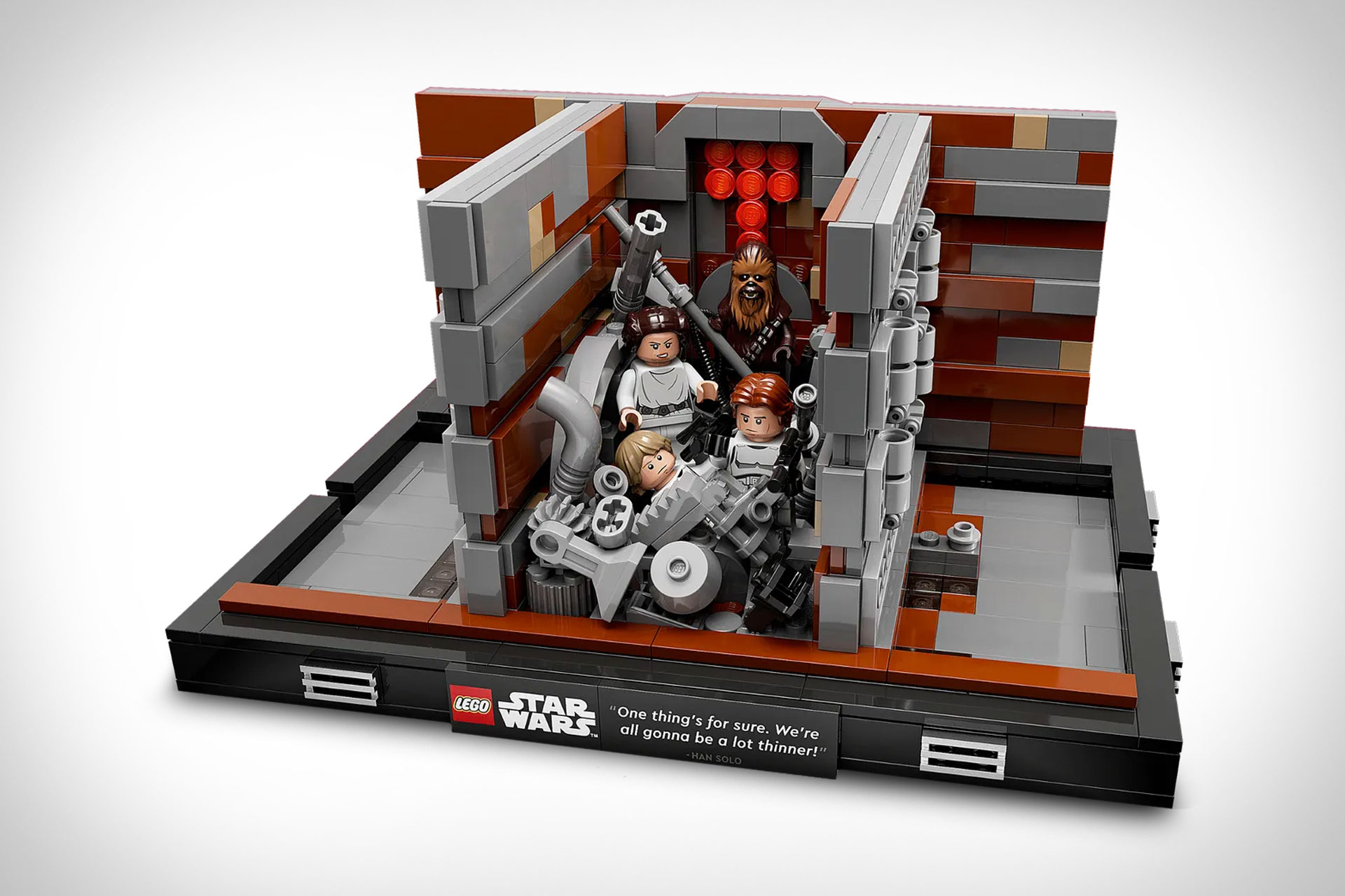 LEGO Death Star Trash Compactor Diorama Uncrate