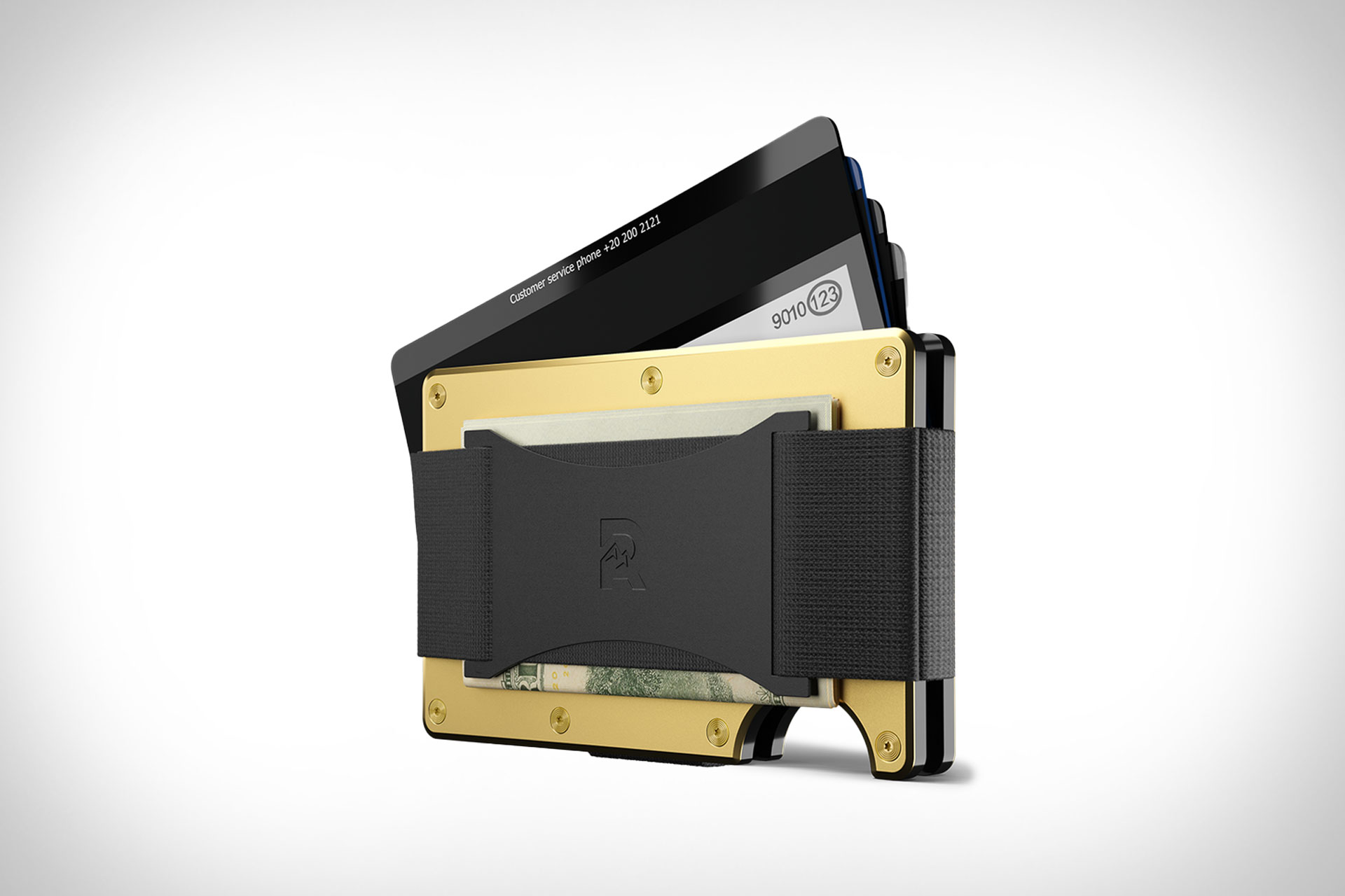 24k Gold Ridge Wallet | Uncrate