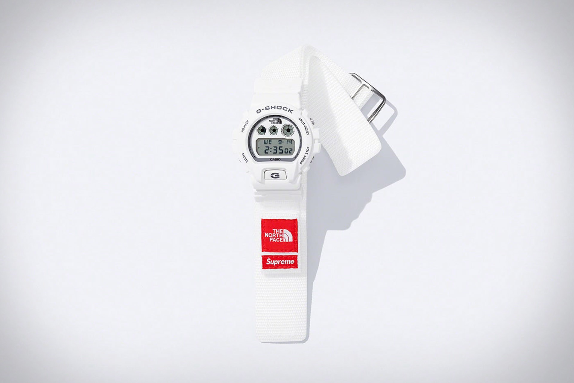 Supreme x The North Face G Shock DW 6900 Watch Uncrate