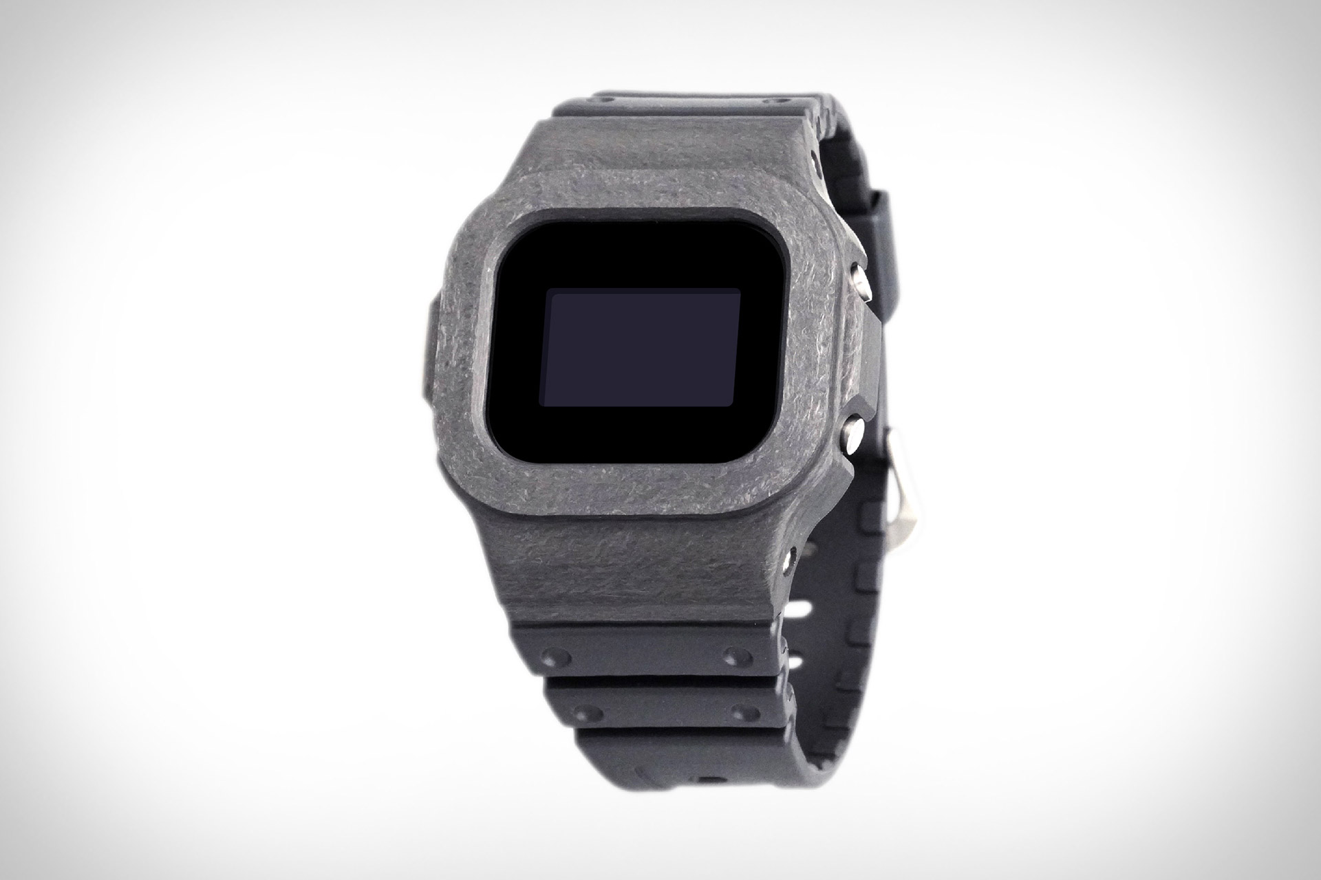 Damue G-Shock 5600 Carbon Watch | Uncrate