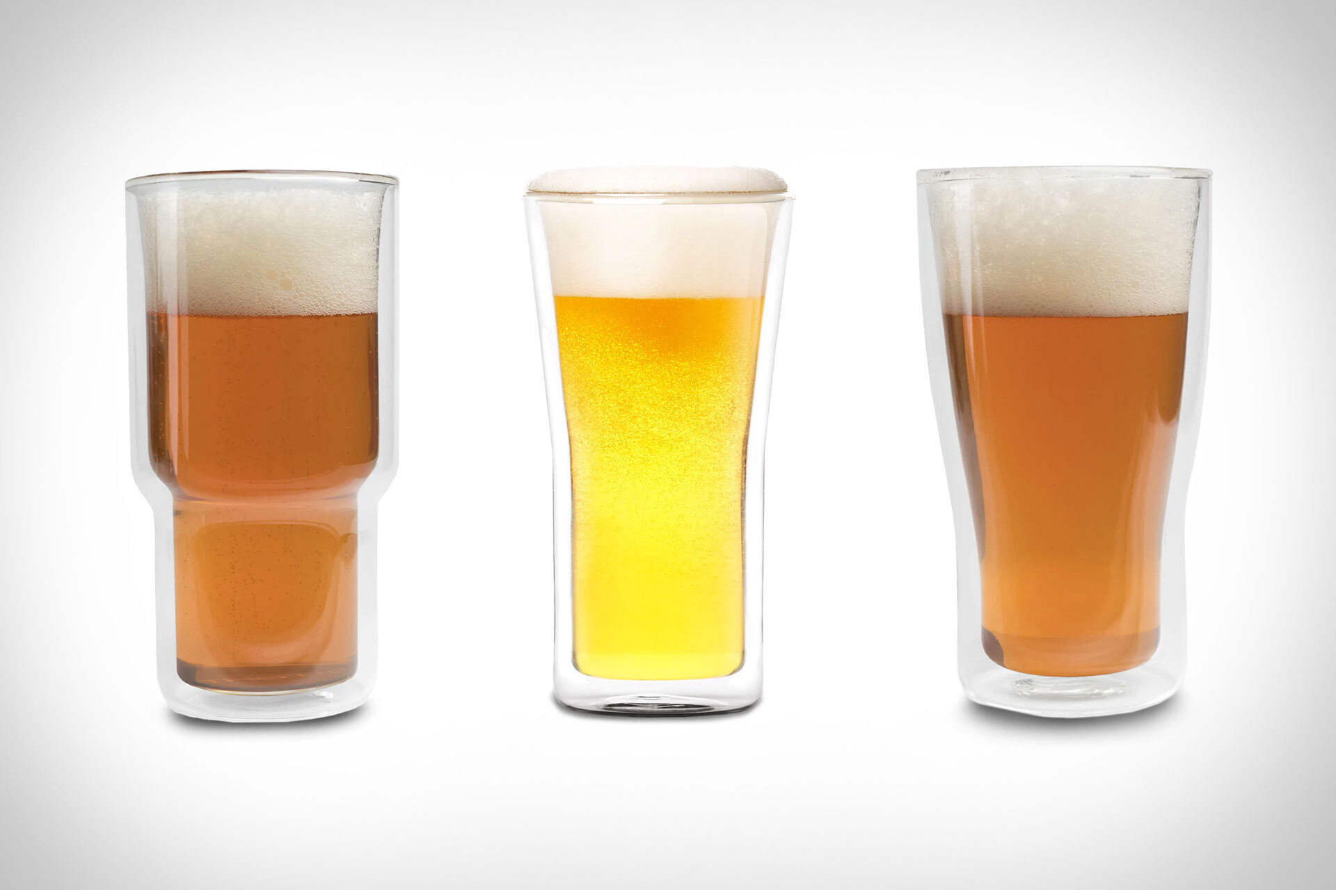 Double Walled Beer Glasses Uncrate