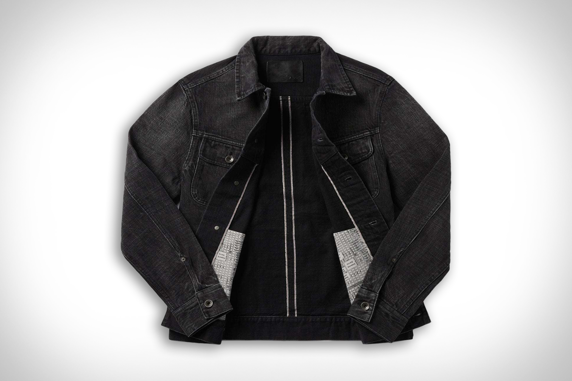 Taylor Stitch Black Selvedge Long Haul Jacket Uncrate