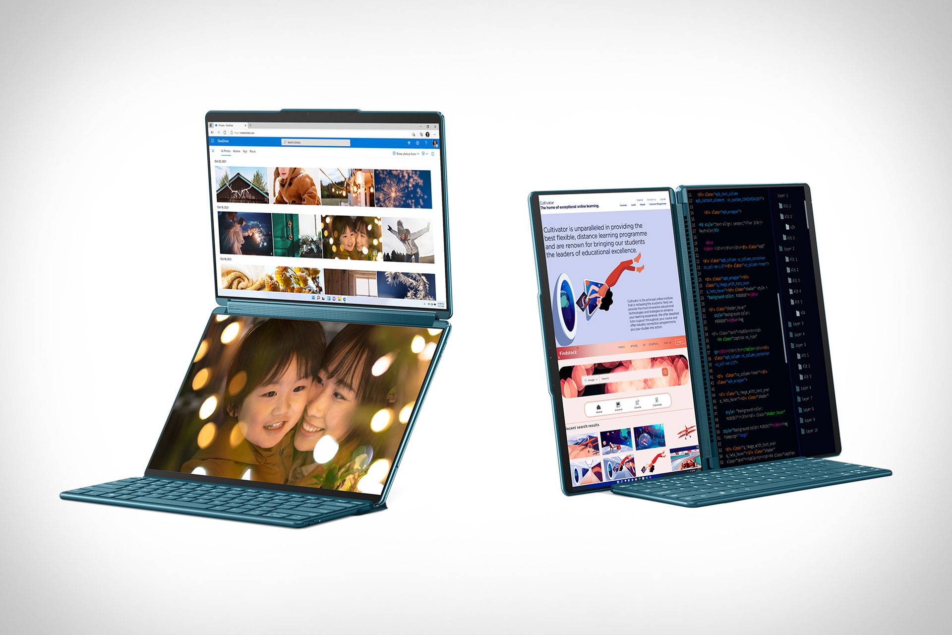 Ноутбук Lenovo Yoga Book 9i с двумя экранами
