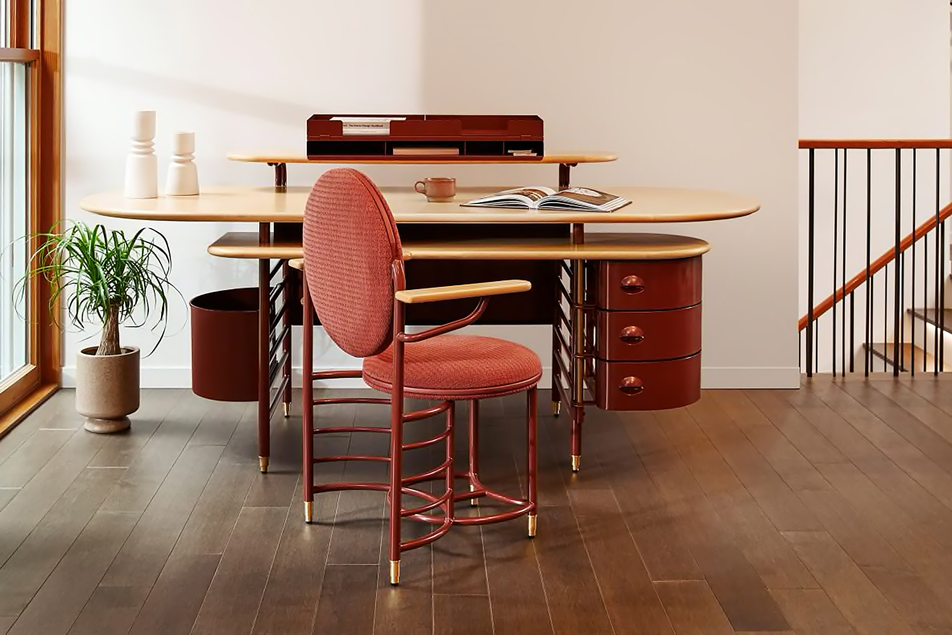 Steelcase x Frank Lloyd Wright Racine コレクション | Uncrate