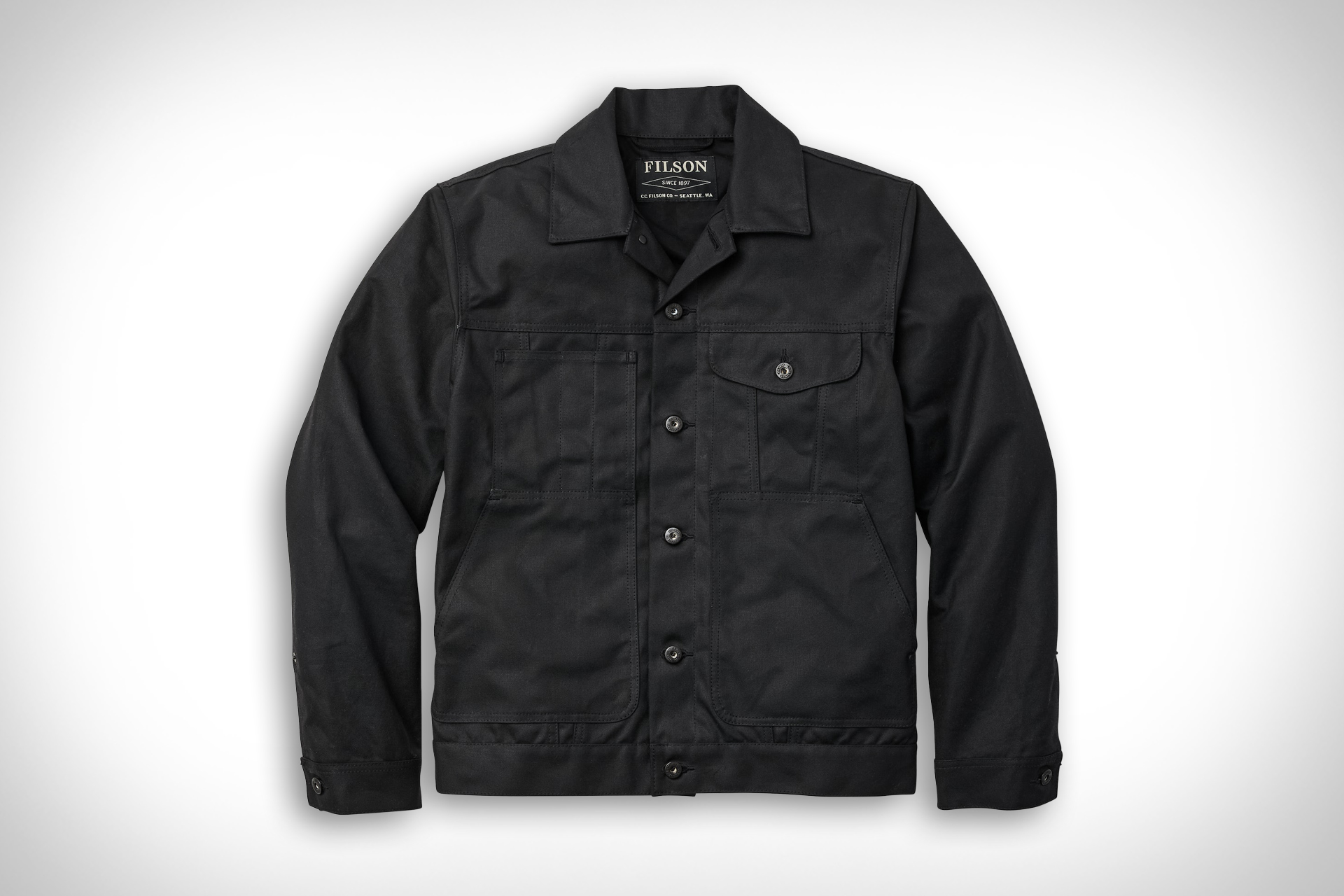 Filson Tin Cloth Short Lined Cruiser Jacket Uncrate