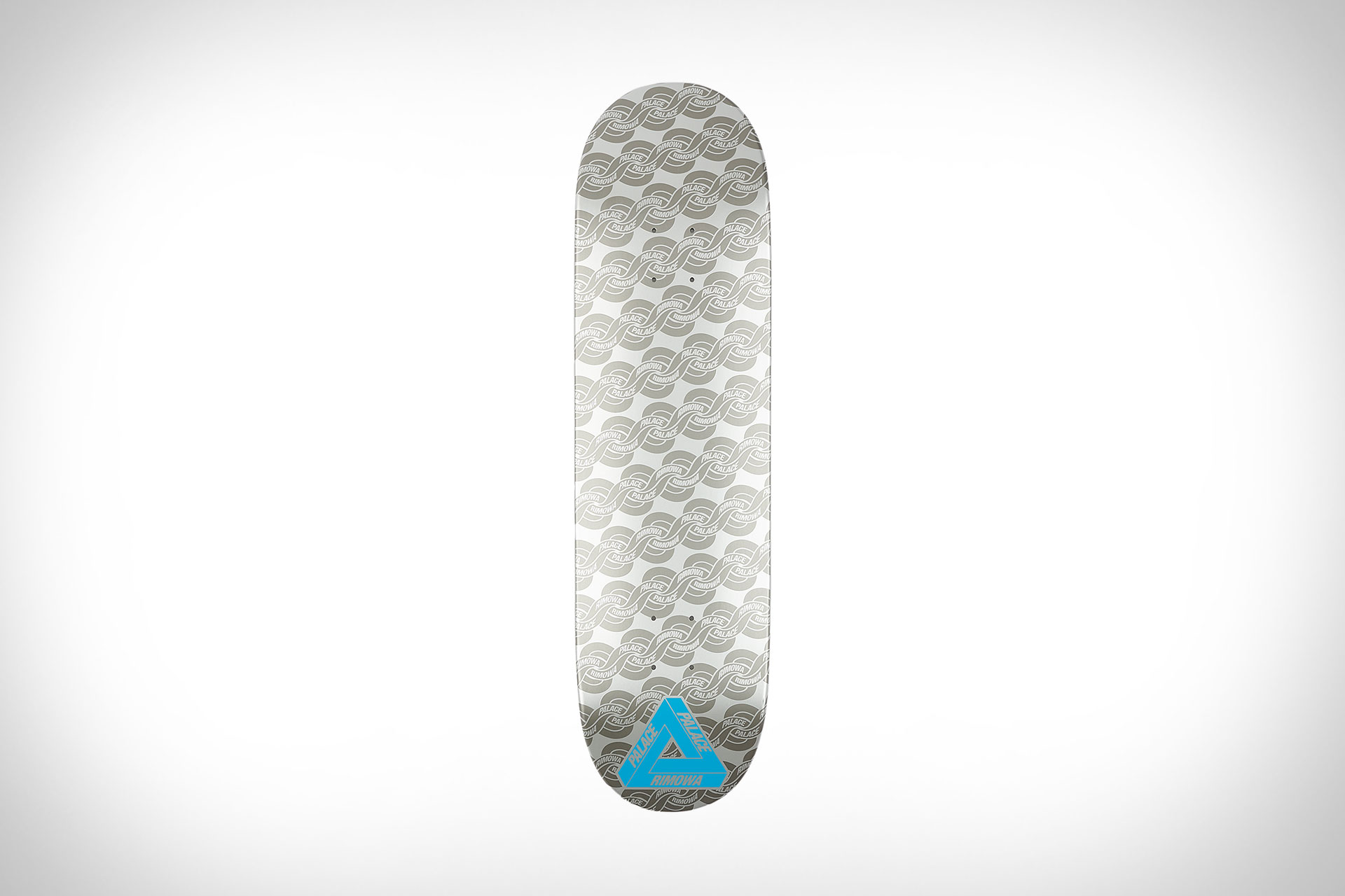 スケートボード PALACE - PALACE RIMOWA Skateboard silver 8.5 Palace Skateboards Rimowa Silver Skateboard Deck 8.5 *IN