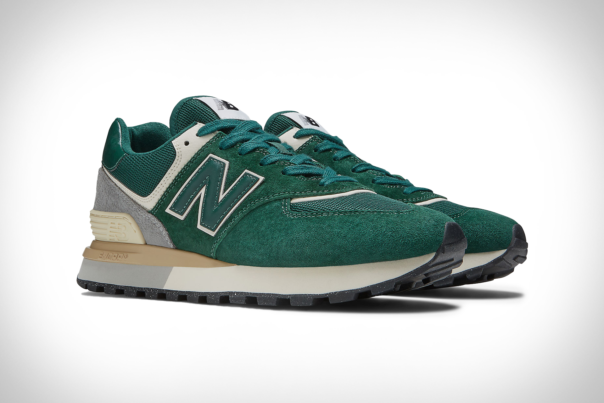 New Balance 574 Green Silver | Uncrate