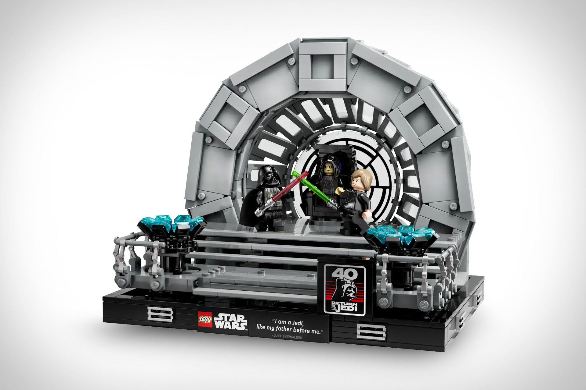 レゴ スターウォーズ 皇帝の玉座の間 ジオラマ | Uncrate