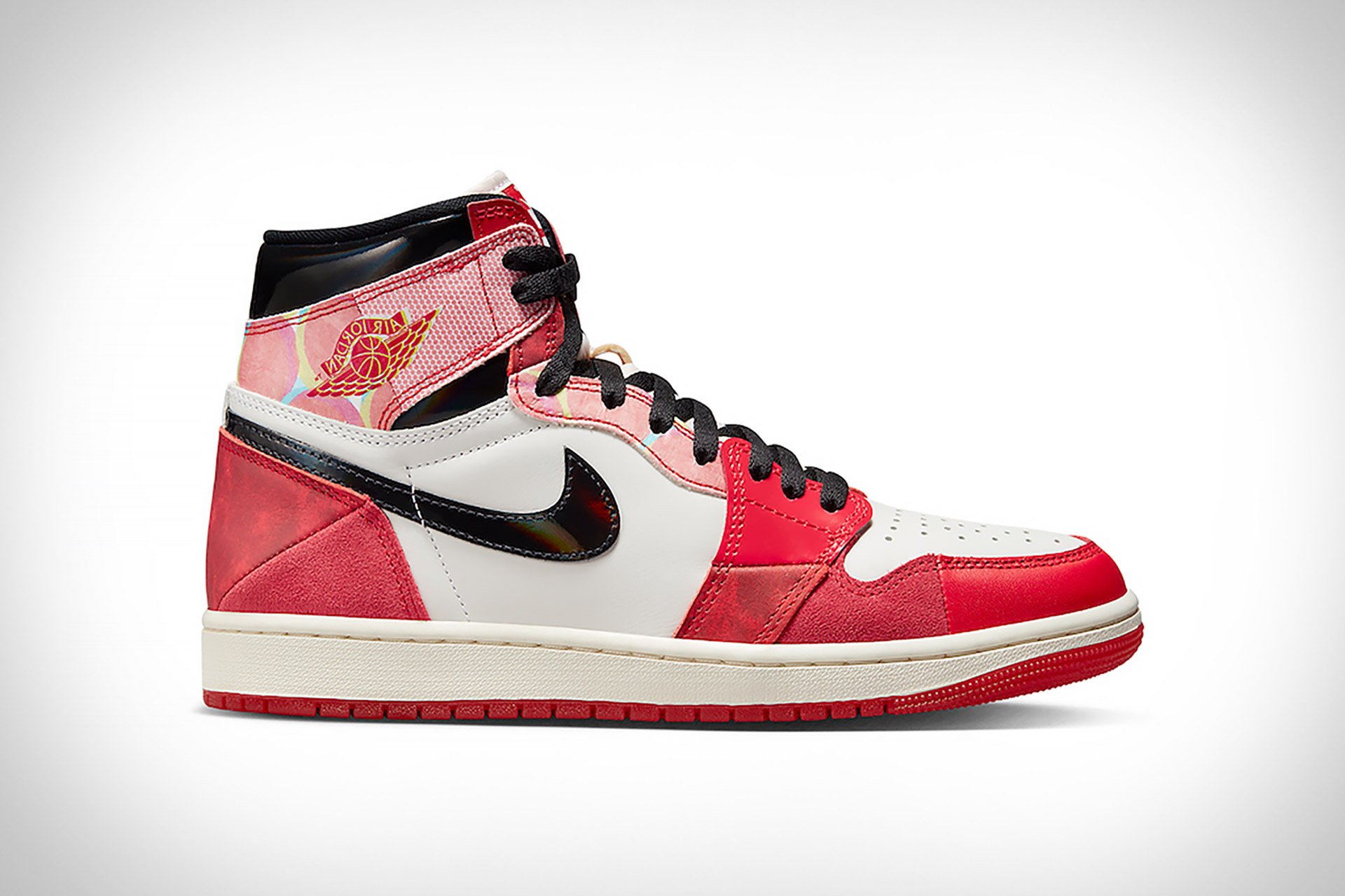 Jordan 1 spider man hot sale release