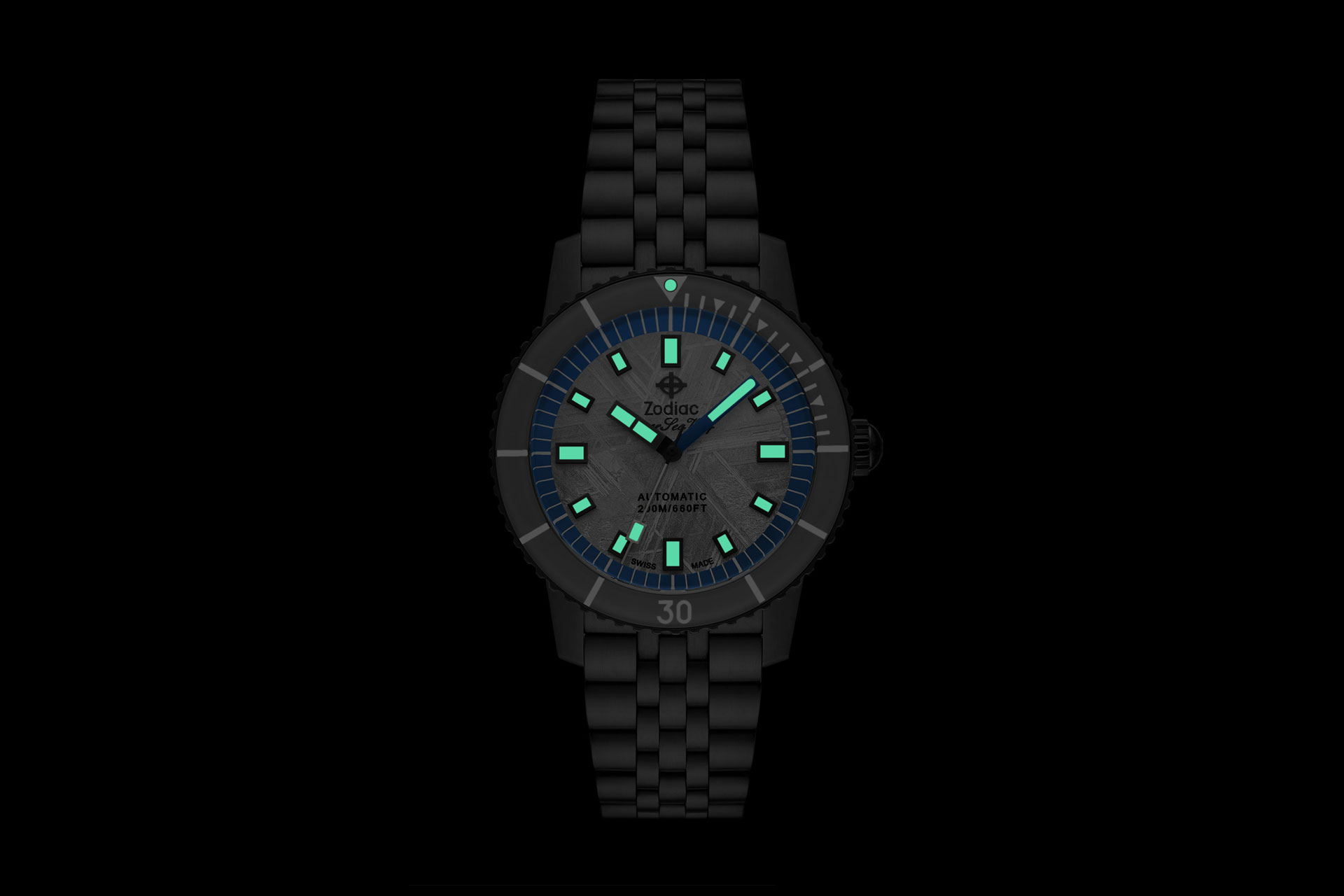 Zodiac Super Sea Wolf Meteorite Limited Edition Watch | Uncrate