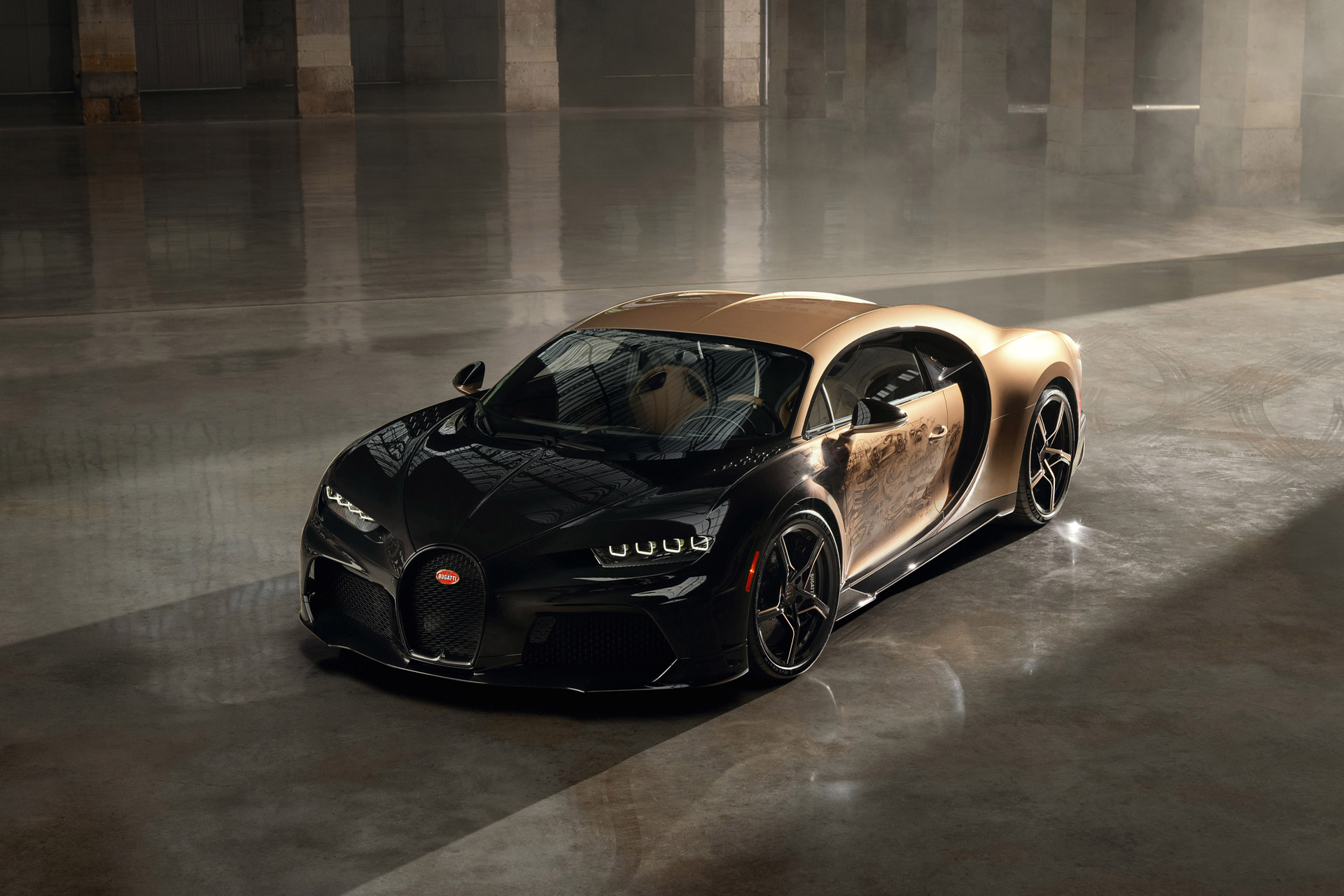 Bugatti Chiron Super Sport Золотая Эра