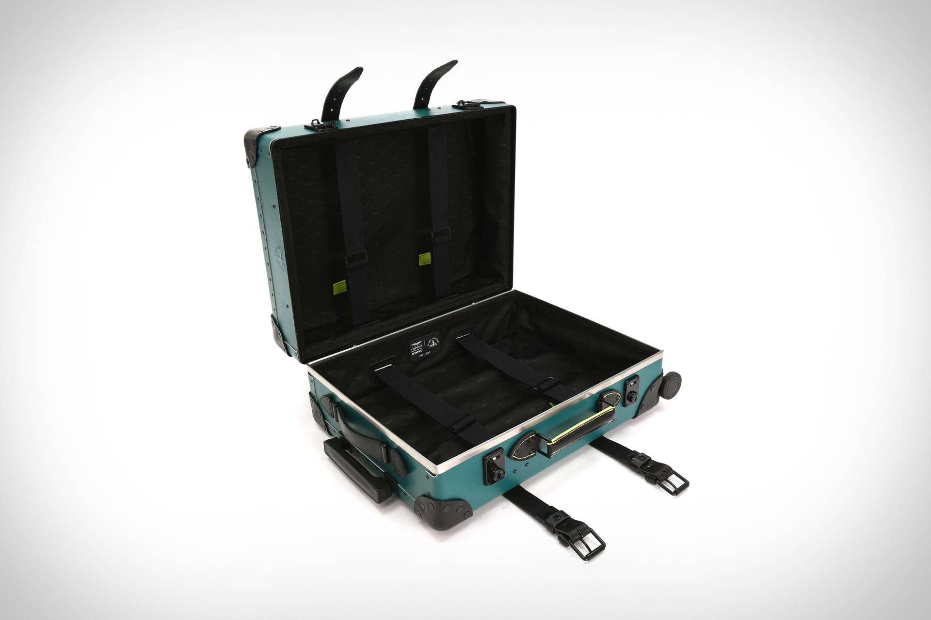 Globe-Trotter x Aston Martin F1 Carry-On | Uncrate