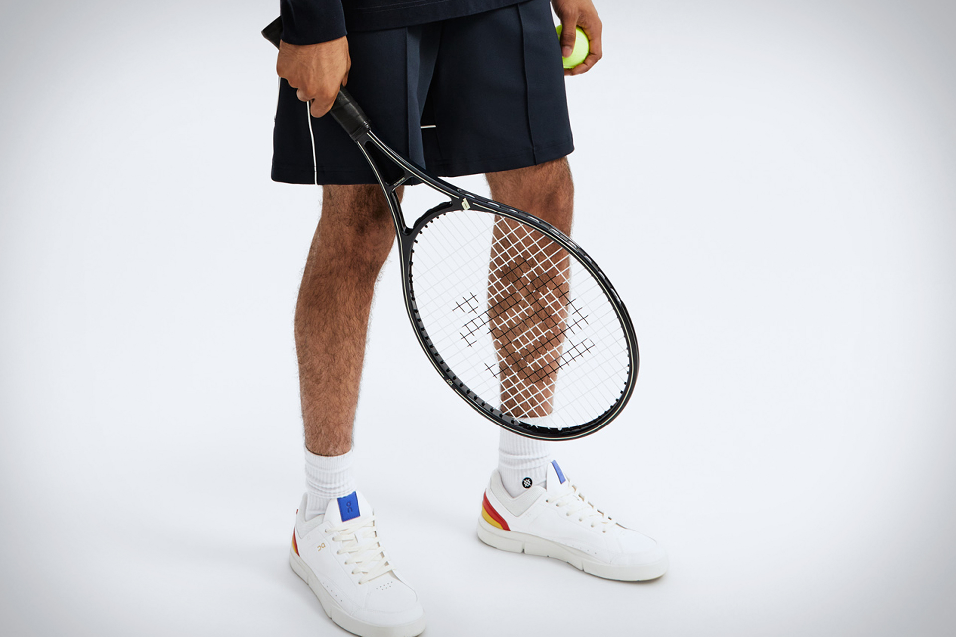 Reigning Champ x Prince Graphite Tennis Racket | Uncrate