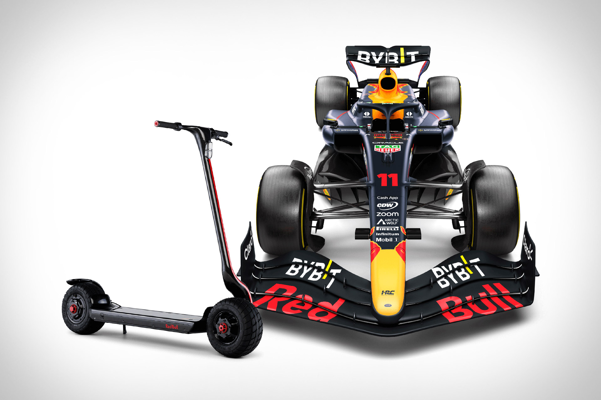 Электроскутер Red Bull Racing RBS#01