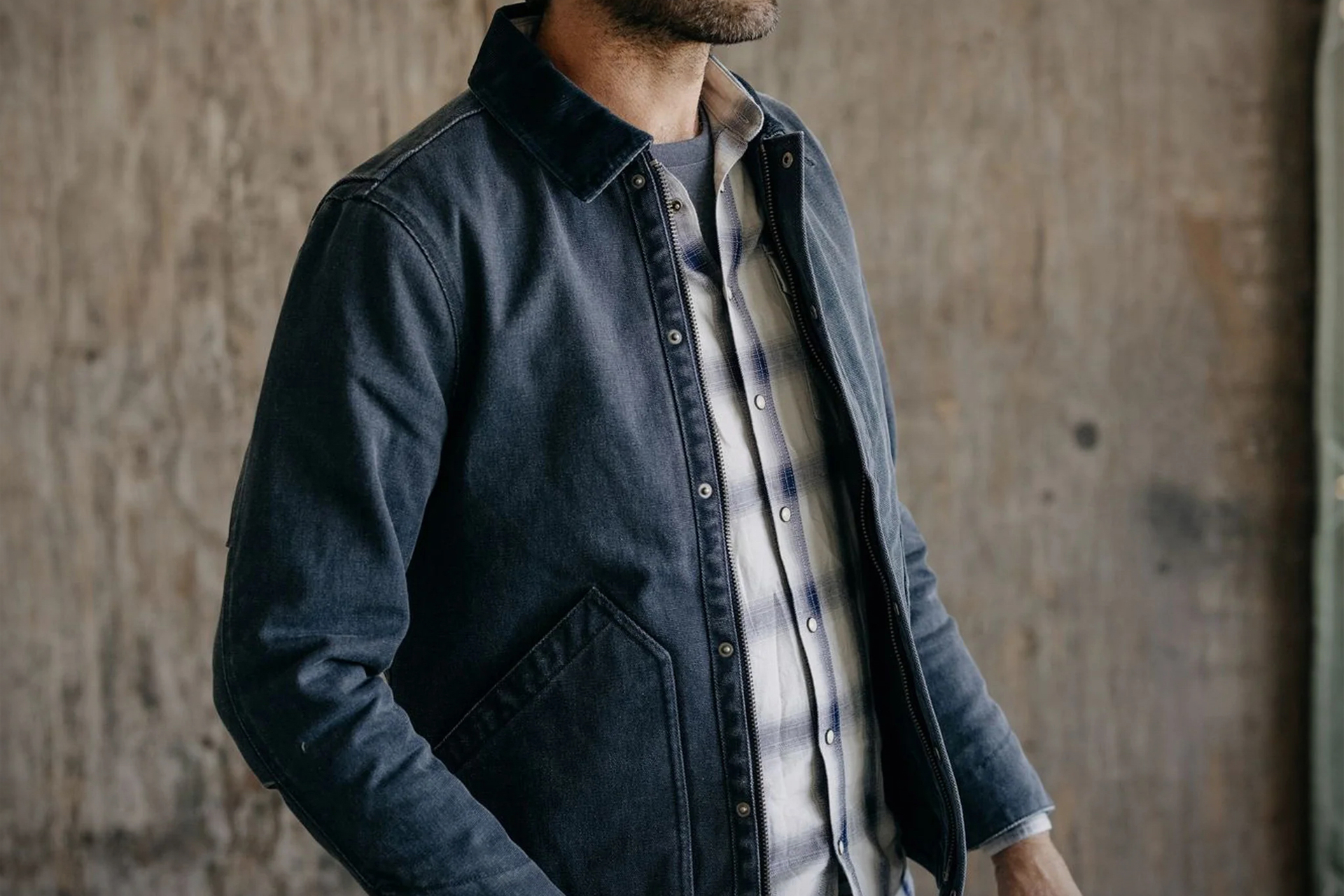 Taylor Stitch Chipped Canvas Workhorse Jacket | Uncrate