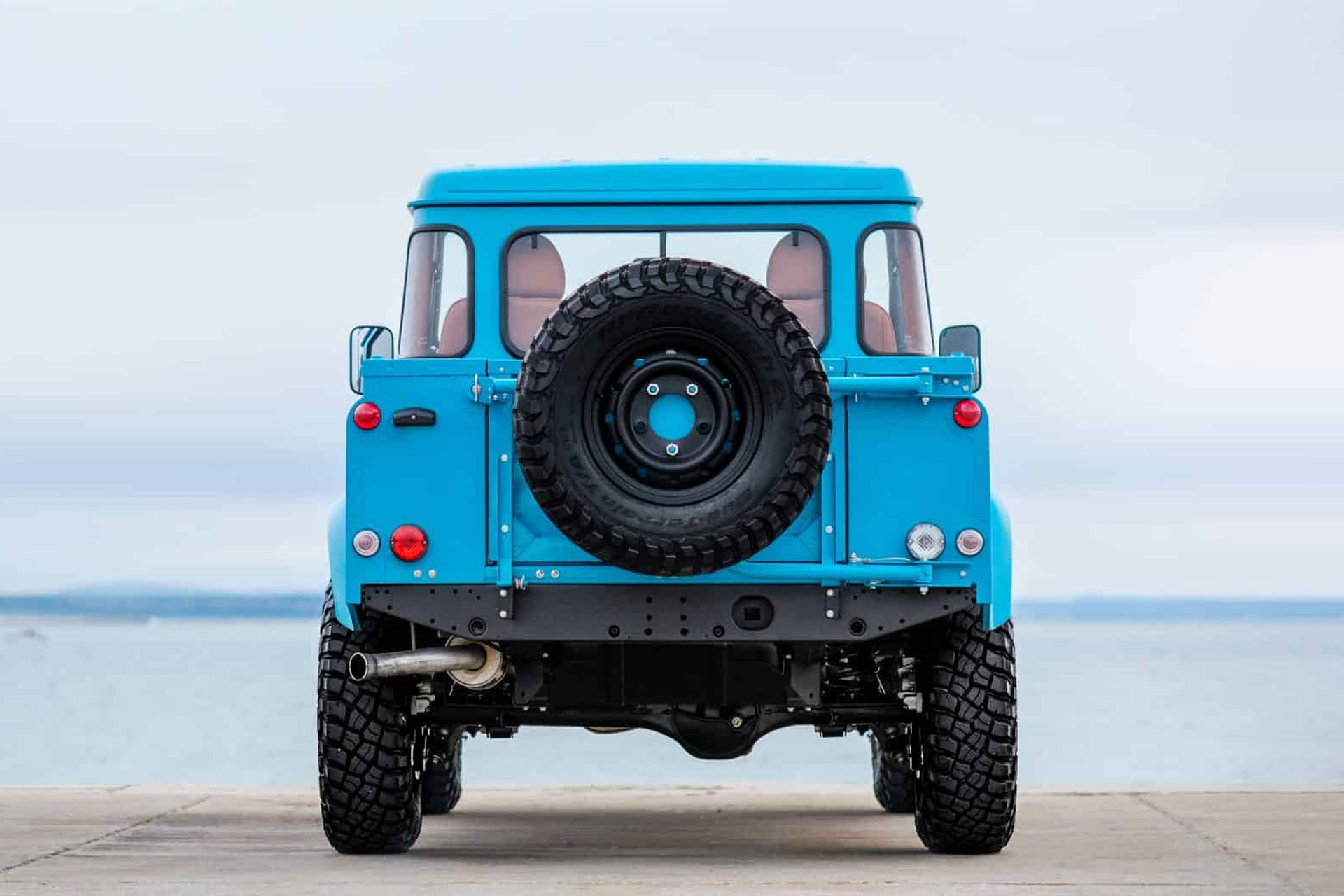 Alvarez Works Etna Blue Land Rover Defender | Uncrate