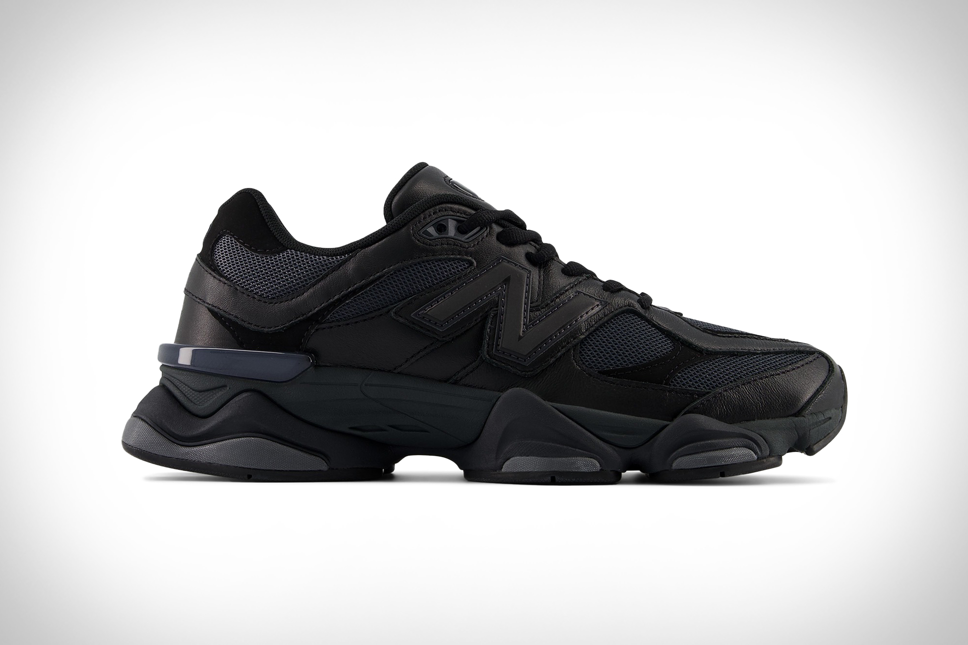 新品未使用New Balance 9060 Triple Black 27cm New Balance 9060 Triple Black Leather Men's - U9060NRI - US