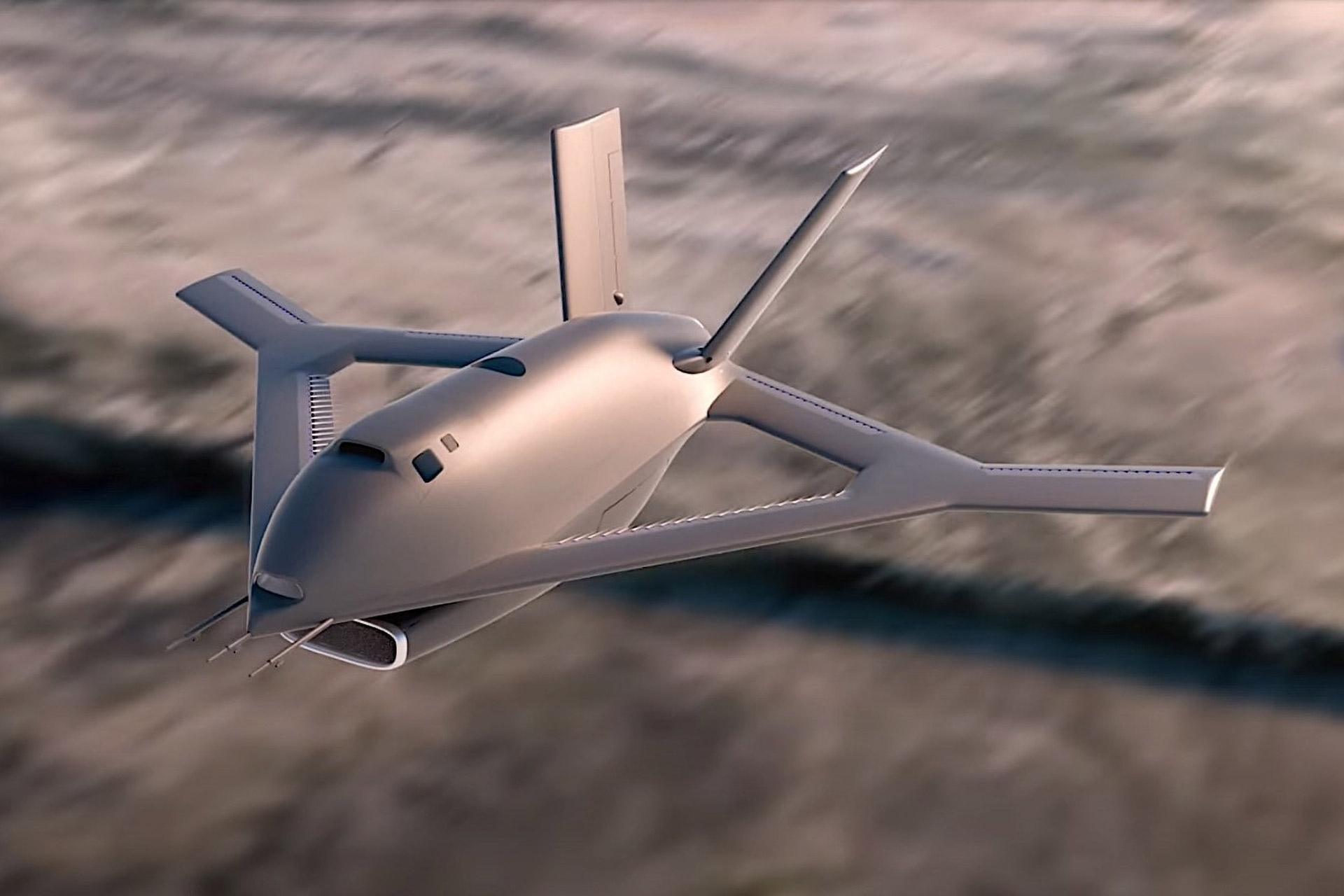 Прототип самолета Aurora X-65