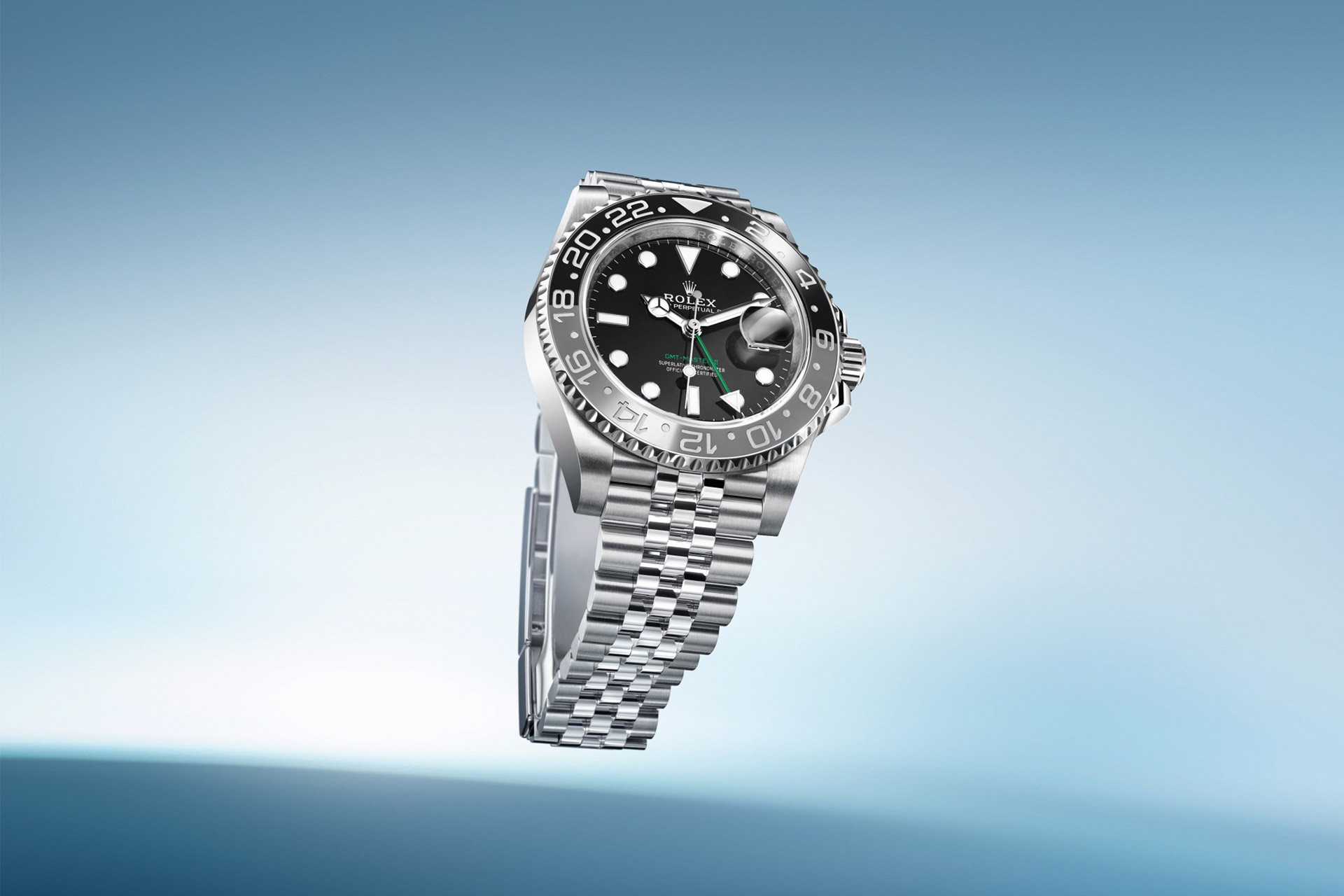 Монохромные часы Rolex GMT-Master II