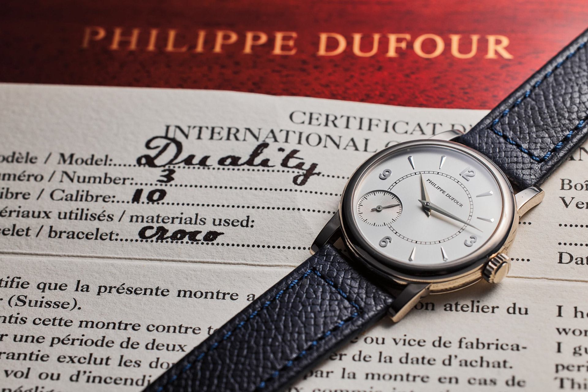 Часы Philippe Dufour Duality