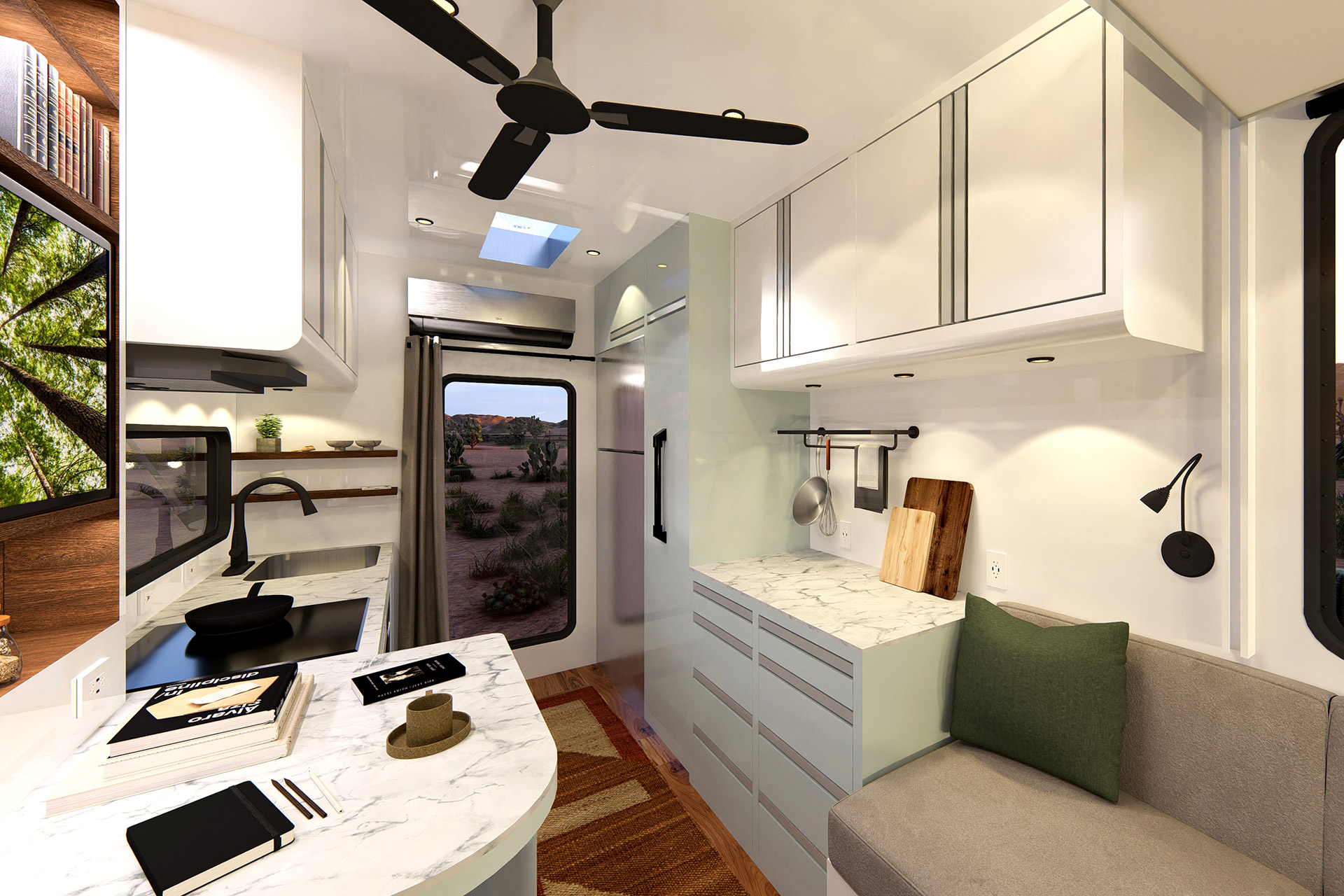 Living Vehicle GT39 Travel Trailer Uncrate