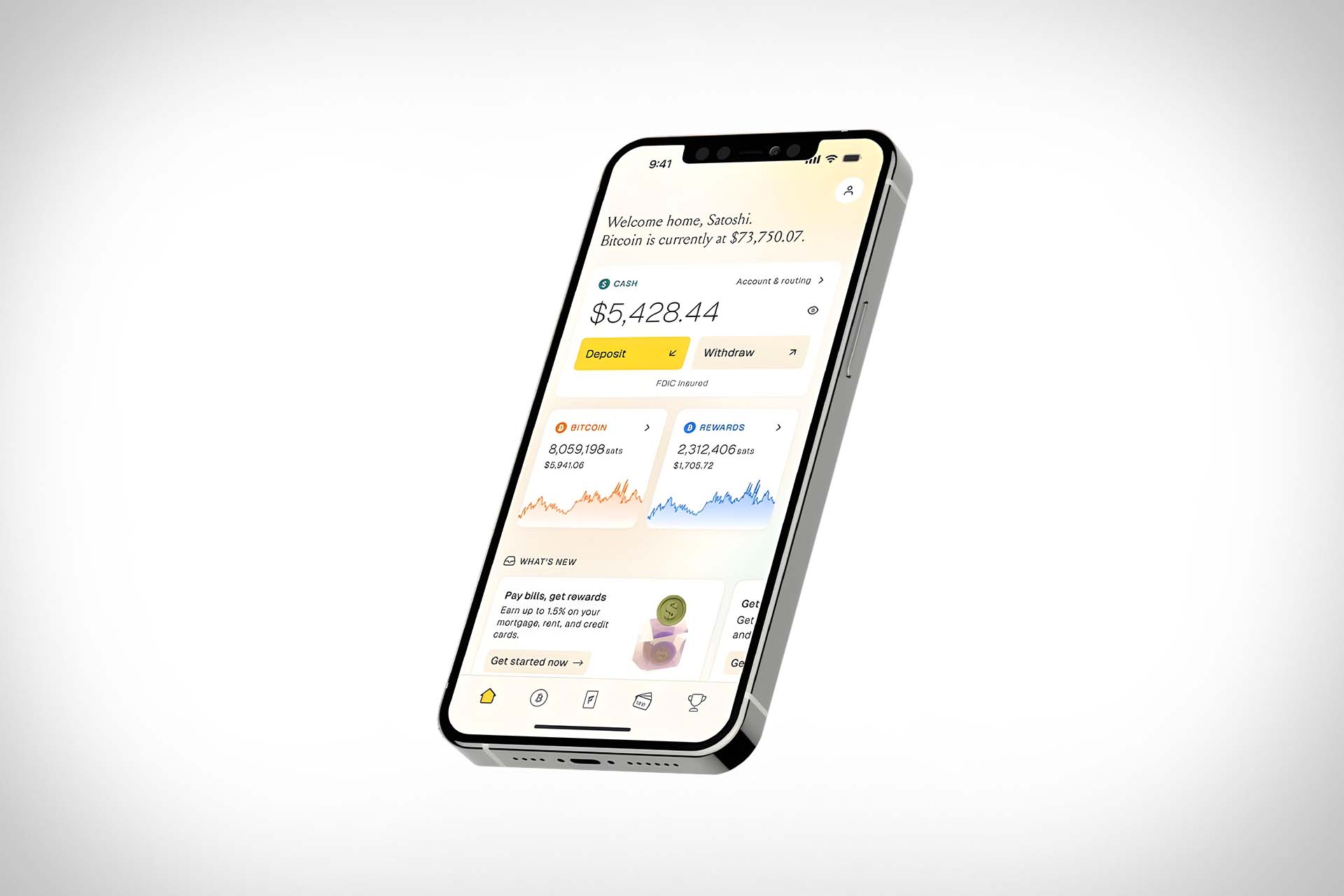 折叠比特币现金返还卡| Uncrate