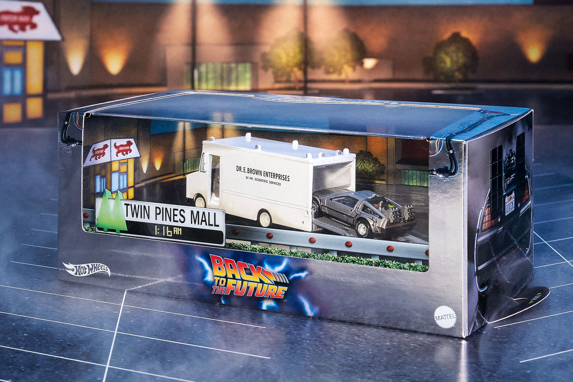 ミニカー Back to the Future 40th Anniversary Set The Back to the Future Hot Wheels 40th Anniversary Set: $32 USD