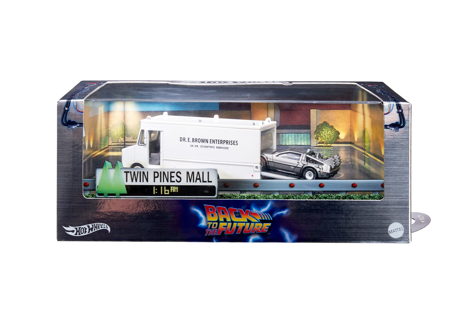 Hot Wheels Back to the Future 40th Anniversary Set