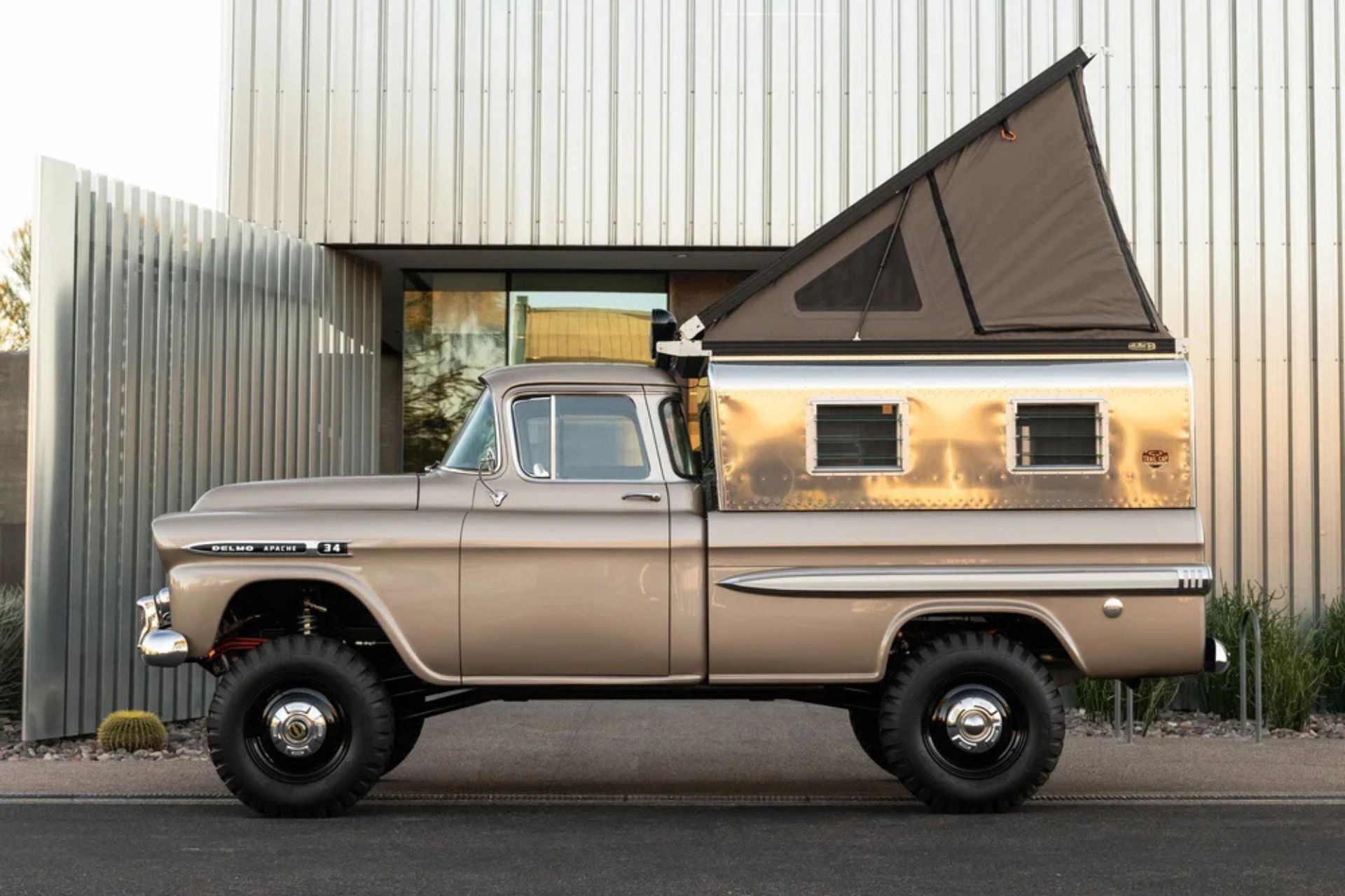 1959 Chevrolet Apache Restomod by Delmo Speed | Uncrate